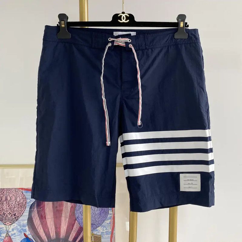 Thom Browne Thom Browne Blue Summer Cotton Shorts for Women 0089 Size 32" / US 10 / IT 46 - 1 Thumbnail