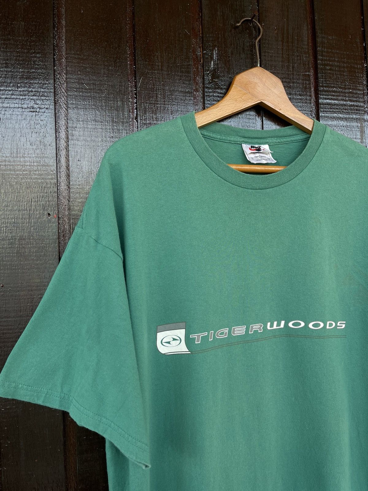 Nike × Vintage Vintage 90s Nike Tiger woods tee Size US XL / EU 56 / 4 - 3 Thumbnail