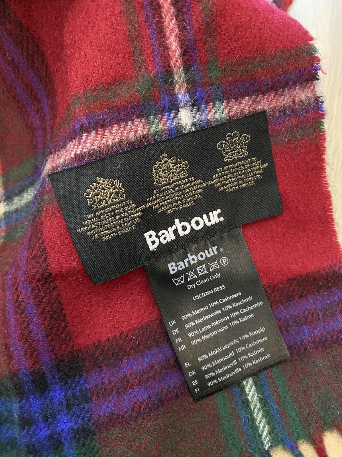 Barbour Barbour men's scarf Size ONE SIZE - 3 Thumbnail