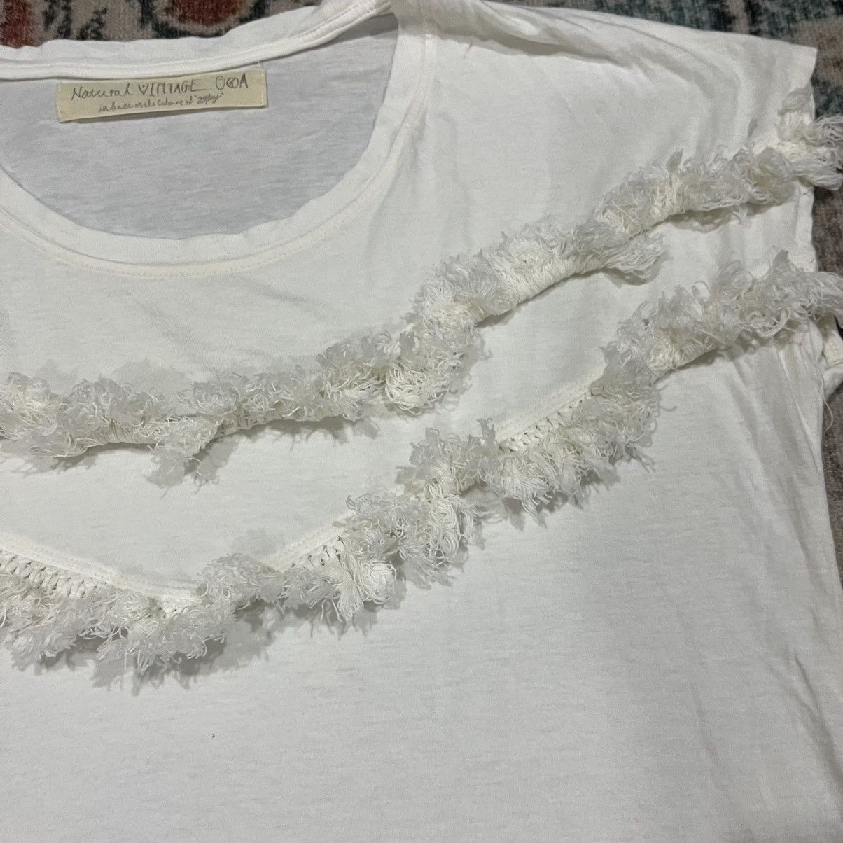Hysteric Glamour Natural vintage GOA fringe blouse Size M / US 6-8 / IT 42-44 - 6 Thumbnail