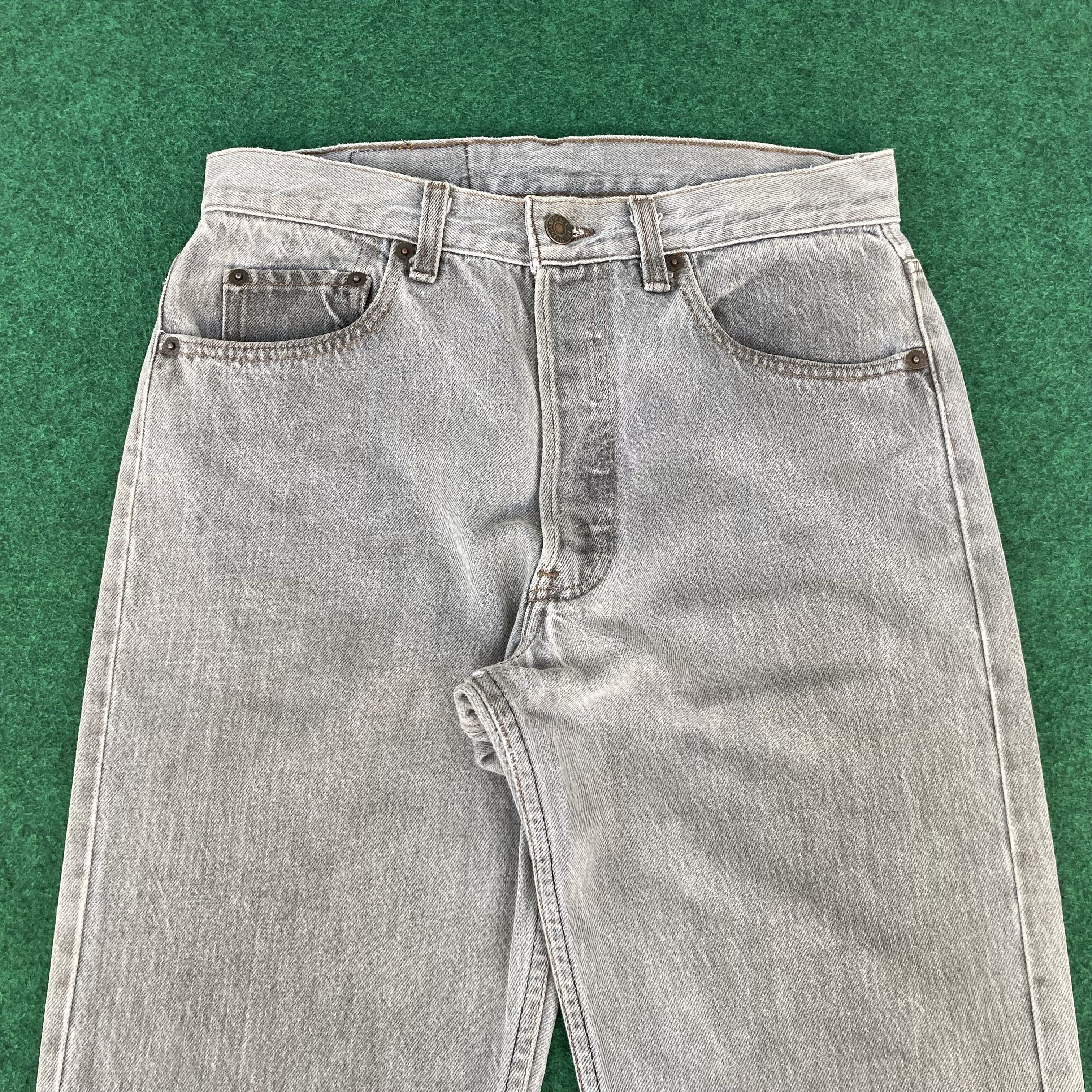 Levi's × Vintage Vtg Levis 501 Distressed Ripped Sz 29 Punk Grunge Jeans Size US 29 - 3 Thumbnail