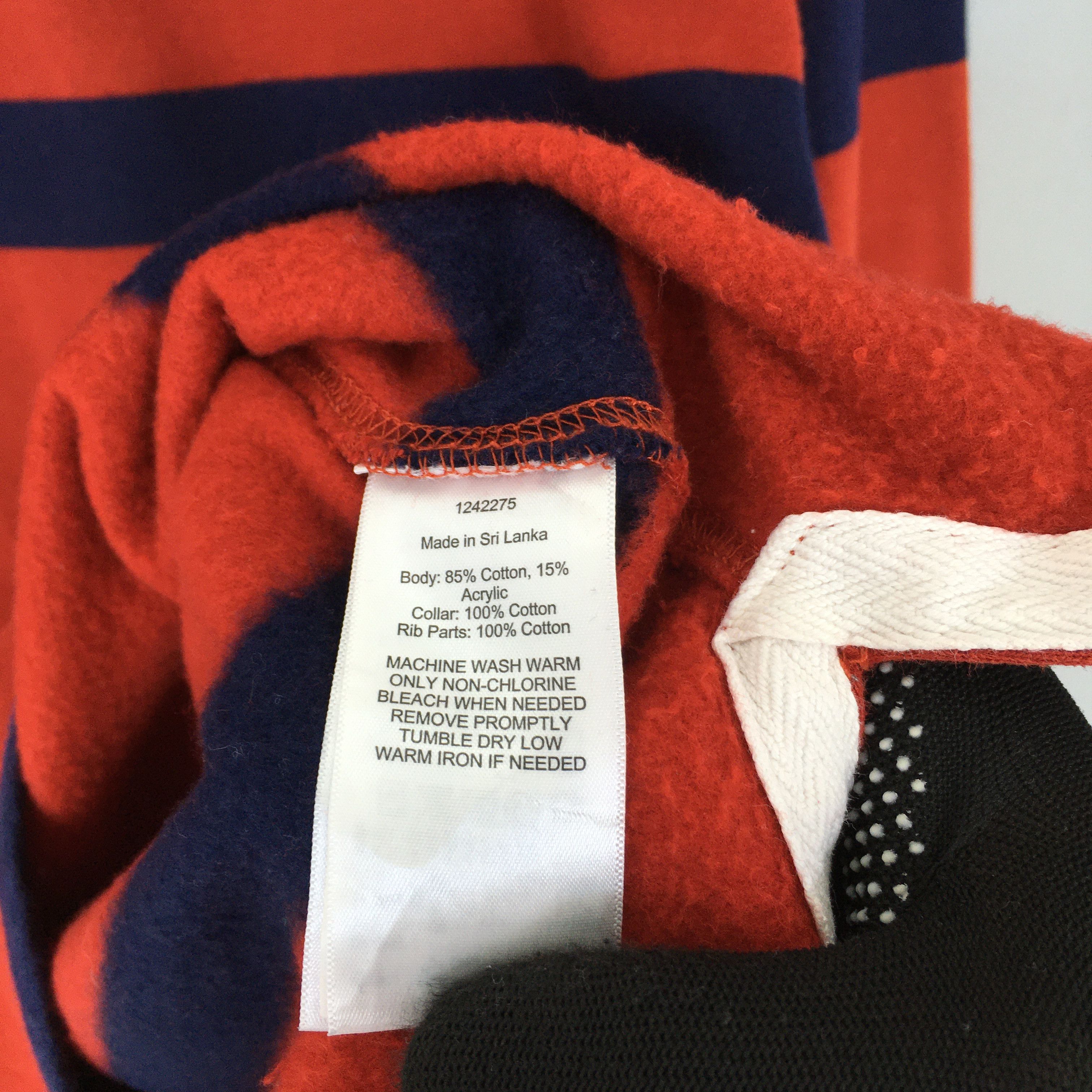 Polo Ralph Lauren Vintage Polo Ralph Lauren Striped Rugby Shirt Medium Size US M / EU 48-50 / 2 - 6 Thumbnail