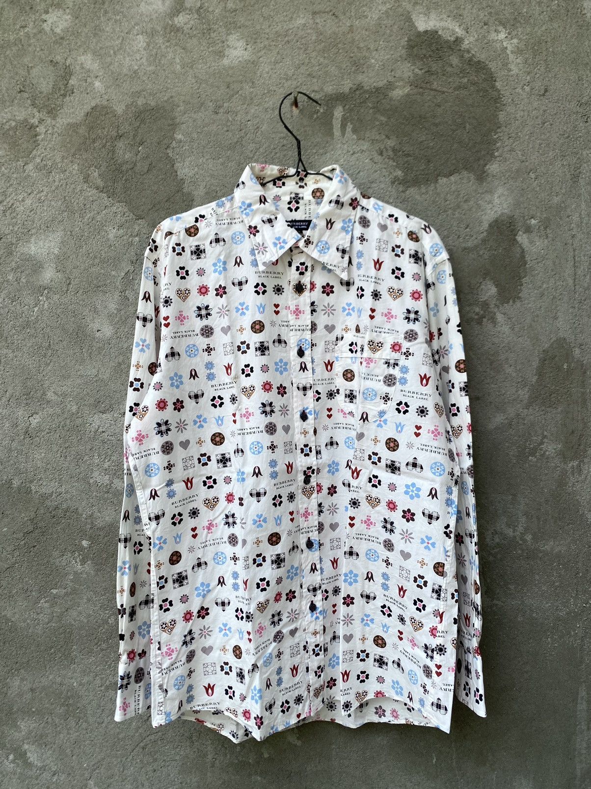 Burberry Burberry black label button up shirt Size US L / EU 52-54 / 3 - 1 Thumbnail