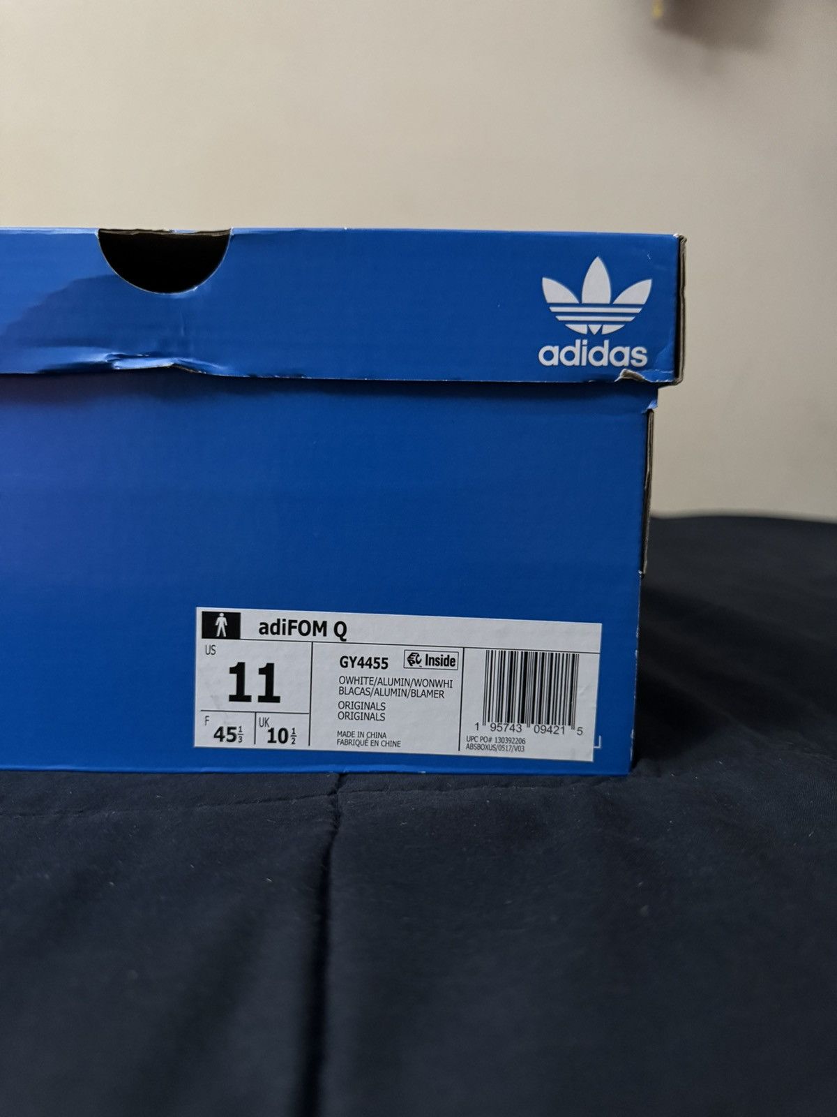 Adidas Adifom Q - Off White - USED! Size US 11 / EU 44 - 7 Thumbnail