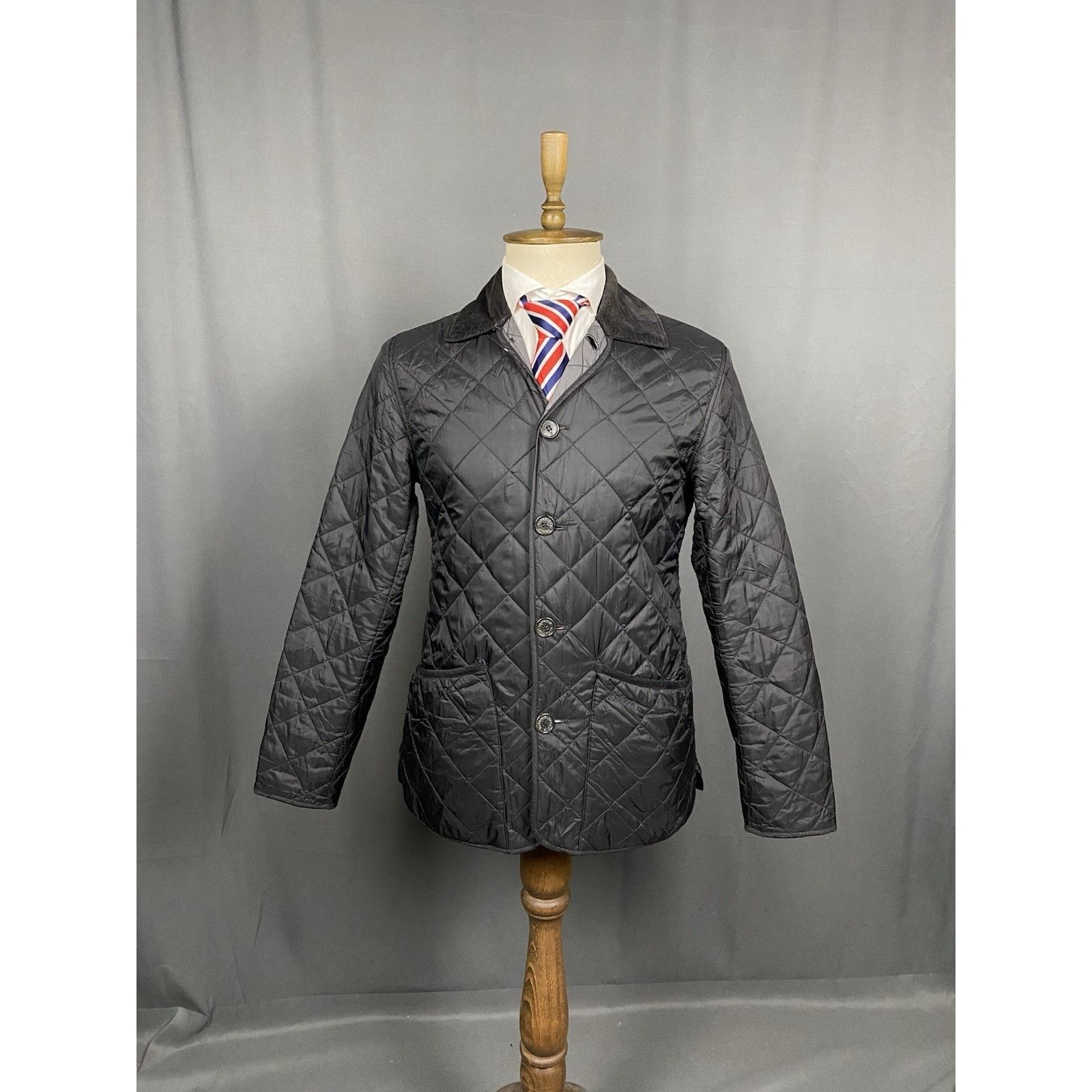 Barbour Barbour Midhurst Men's Black Quilted Jacket Size M Size US M / EU 48-50 / 2 - 3 Thumbnail