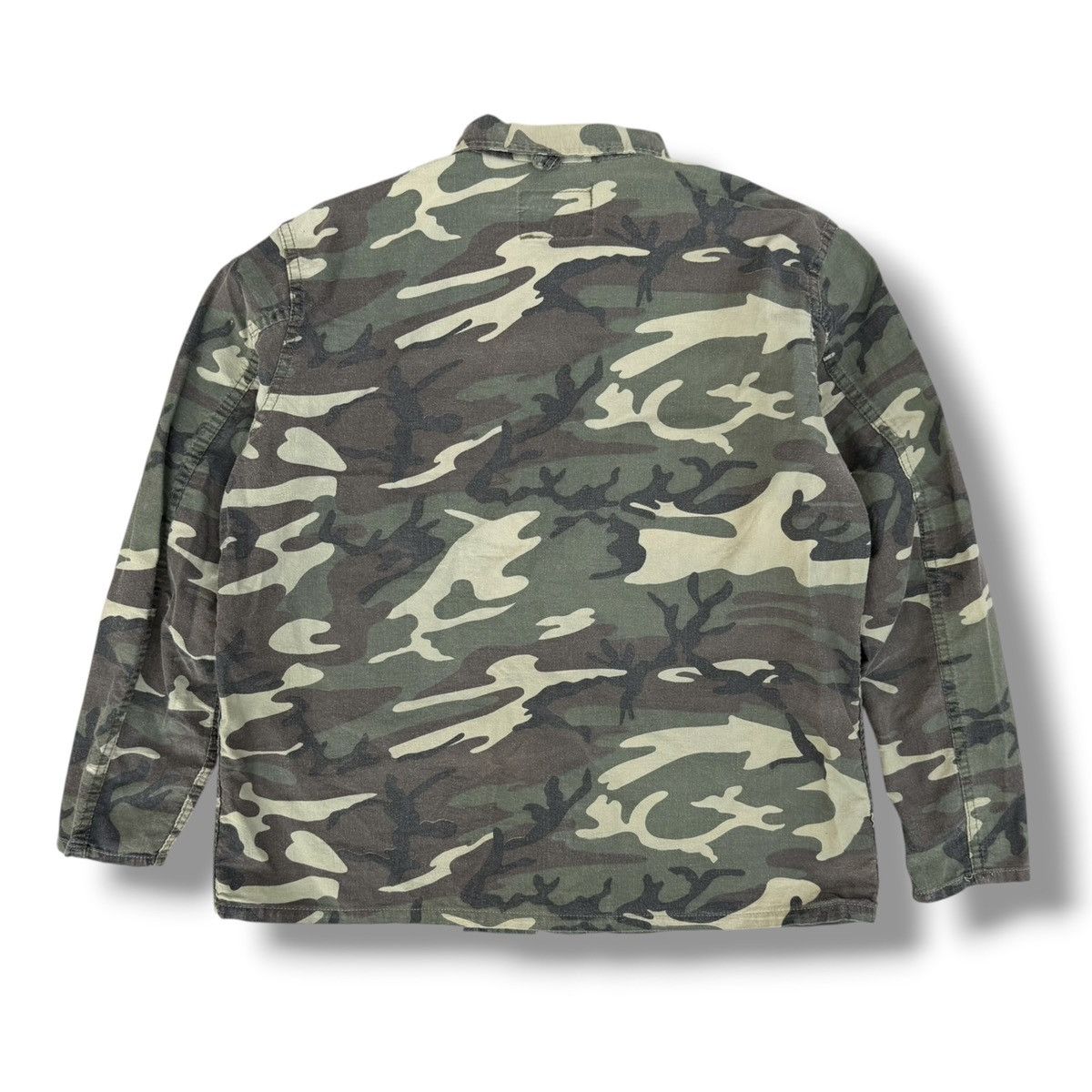 Other Vintage 80s Texsport Hunting Camo Canvas Button Down Shirt Size US XL / EU 56 / 4 - 2 Thumbnail