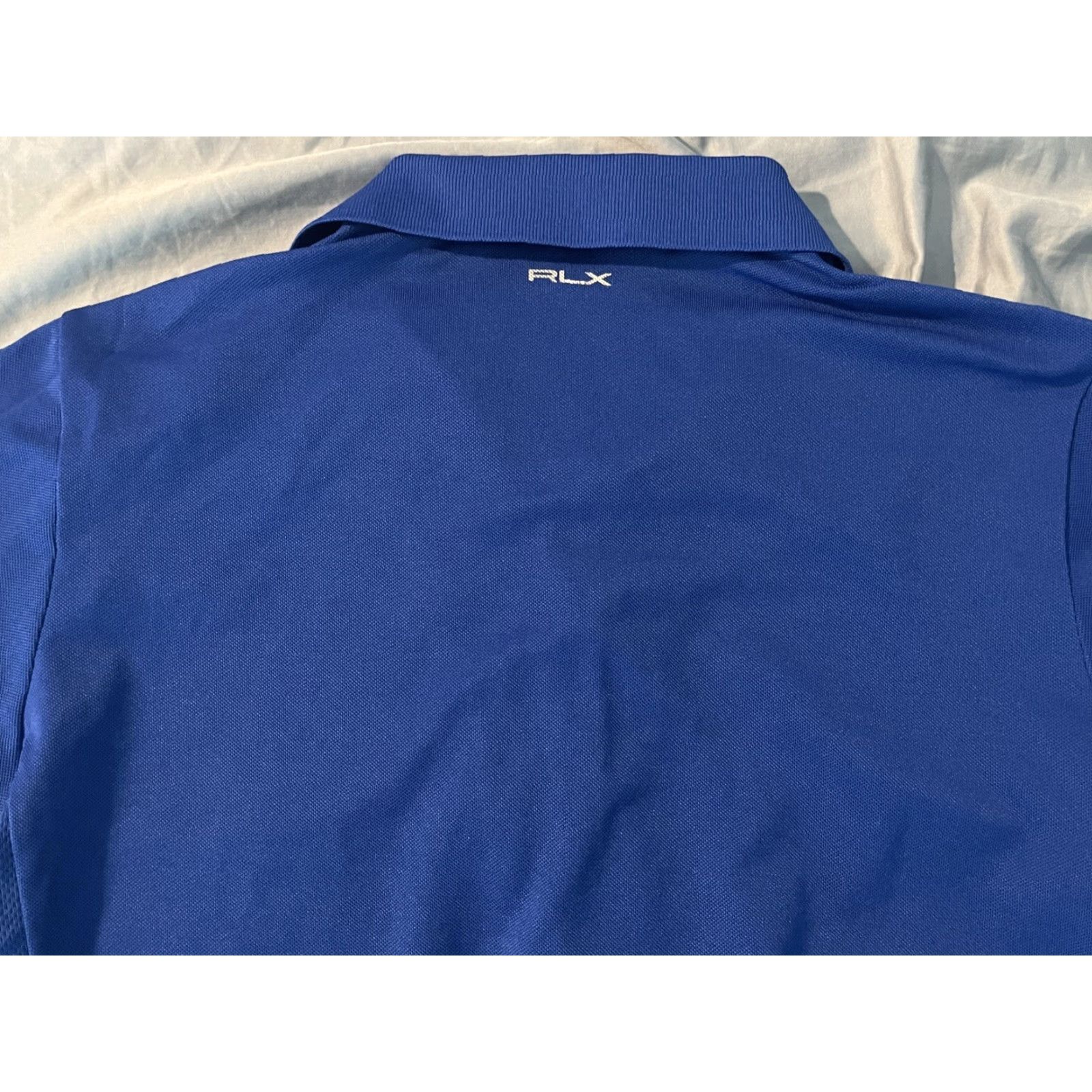 Ralph Lauren RLX By Ralph Lauren Womens Short Sleeve Polo Shirt NWT Blue L Size 36" / US 14 / IT 50 - 7 Thumbnail