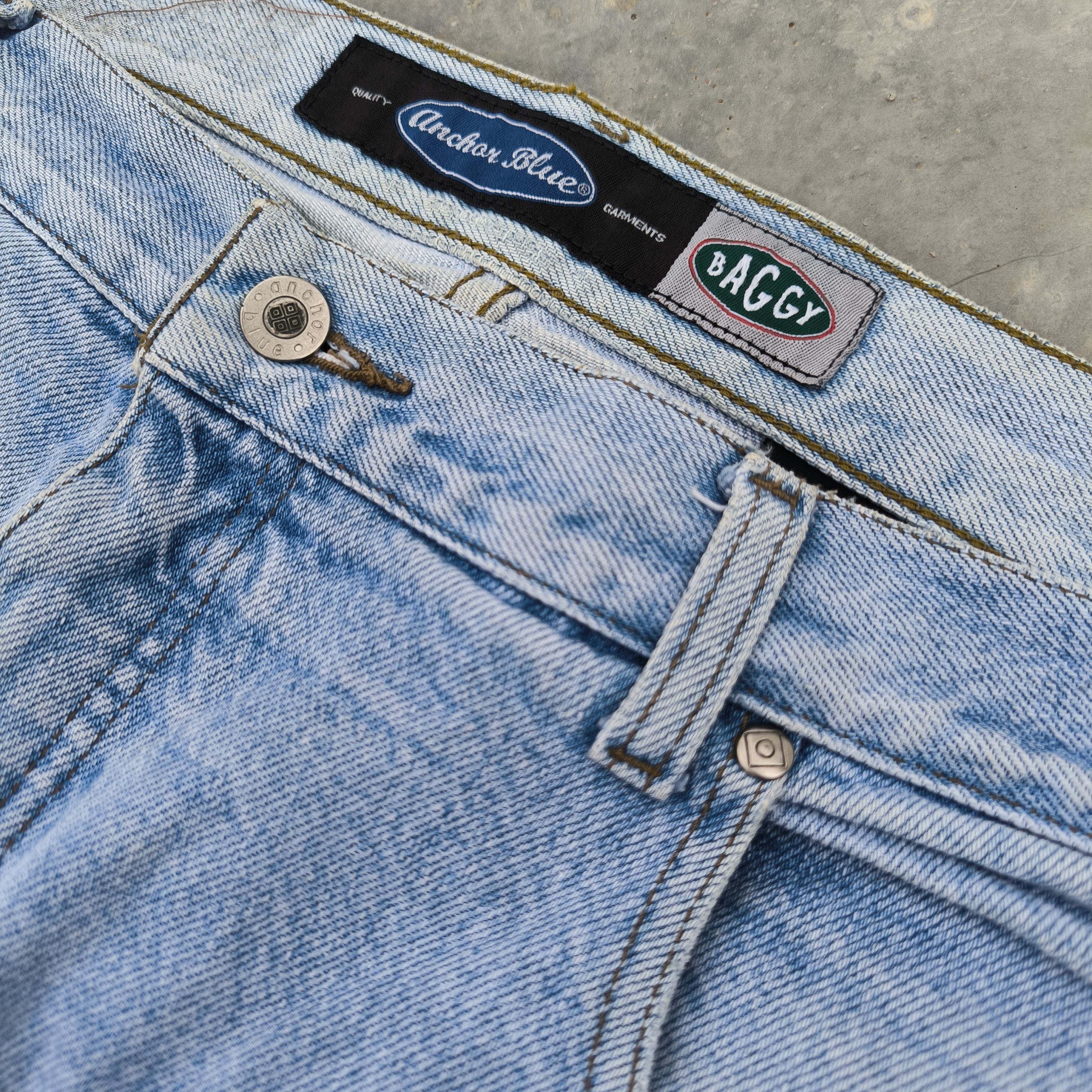 Anchor Blue Vintage baggy jeans anchor blue Size US 42 / EU 58 - 3 Thumbnail
