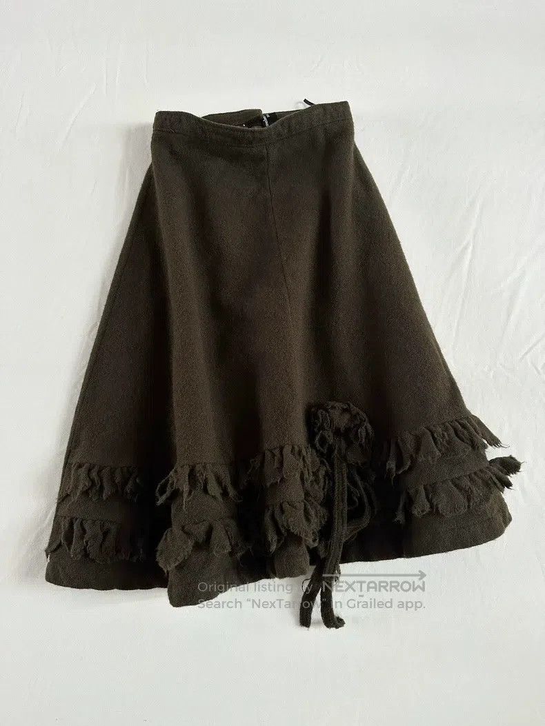 Comme des Garcons Comme Des Garcons size S Pleated small flower decorative m Size 23" - 1 Thumbnail