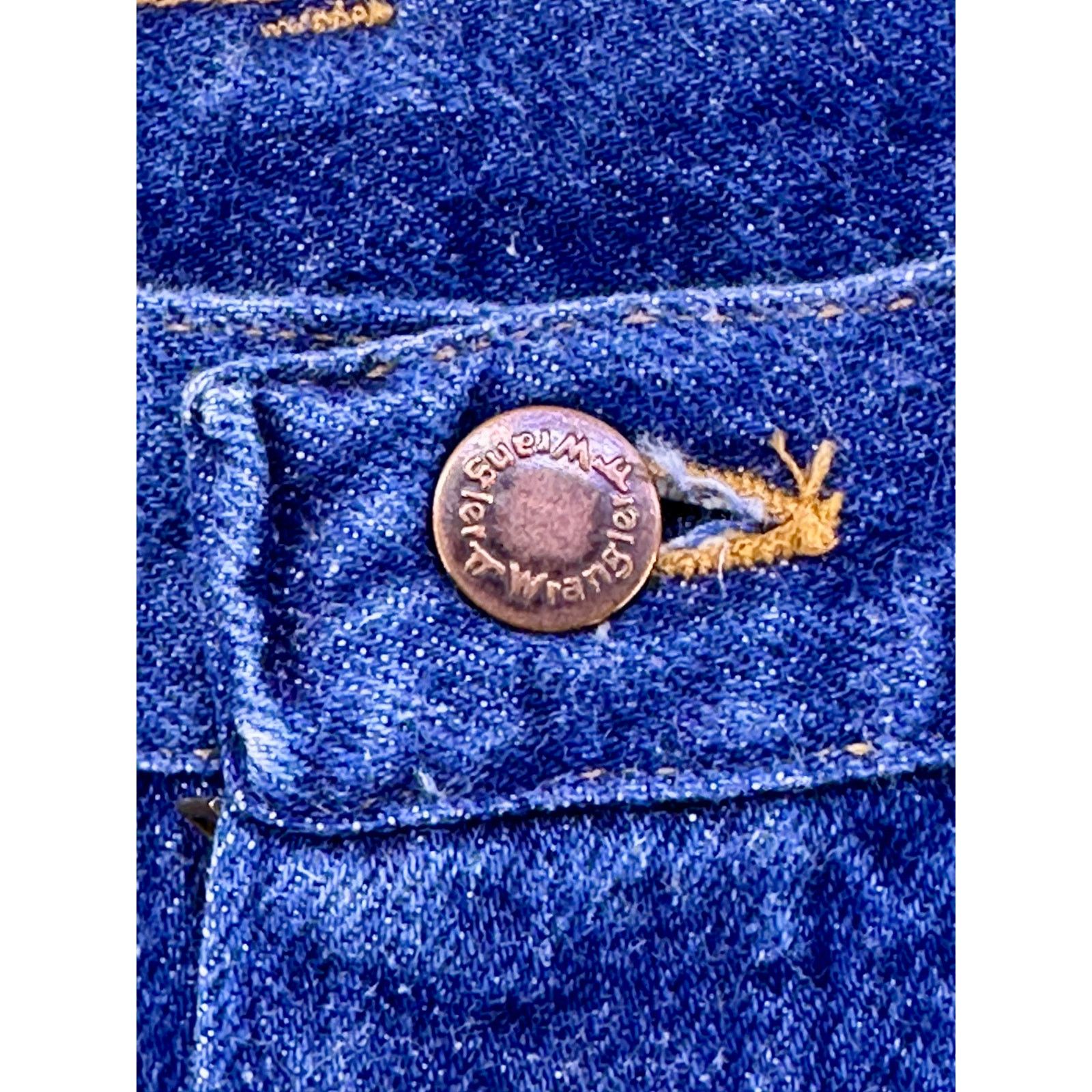 Wrangler Vintage Wrangler Jeans Sz 34 X 32 Rigid Denim Style 85223pw Size US 34 / EU 50 - 6 Thumbnail