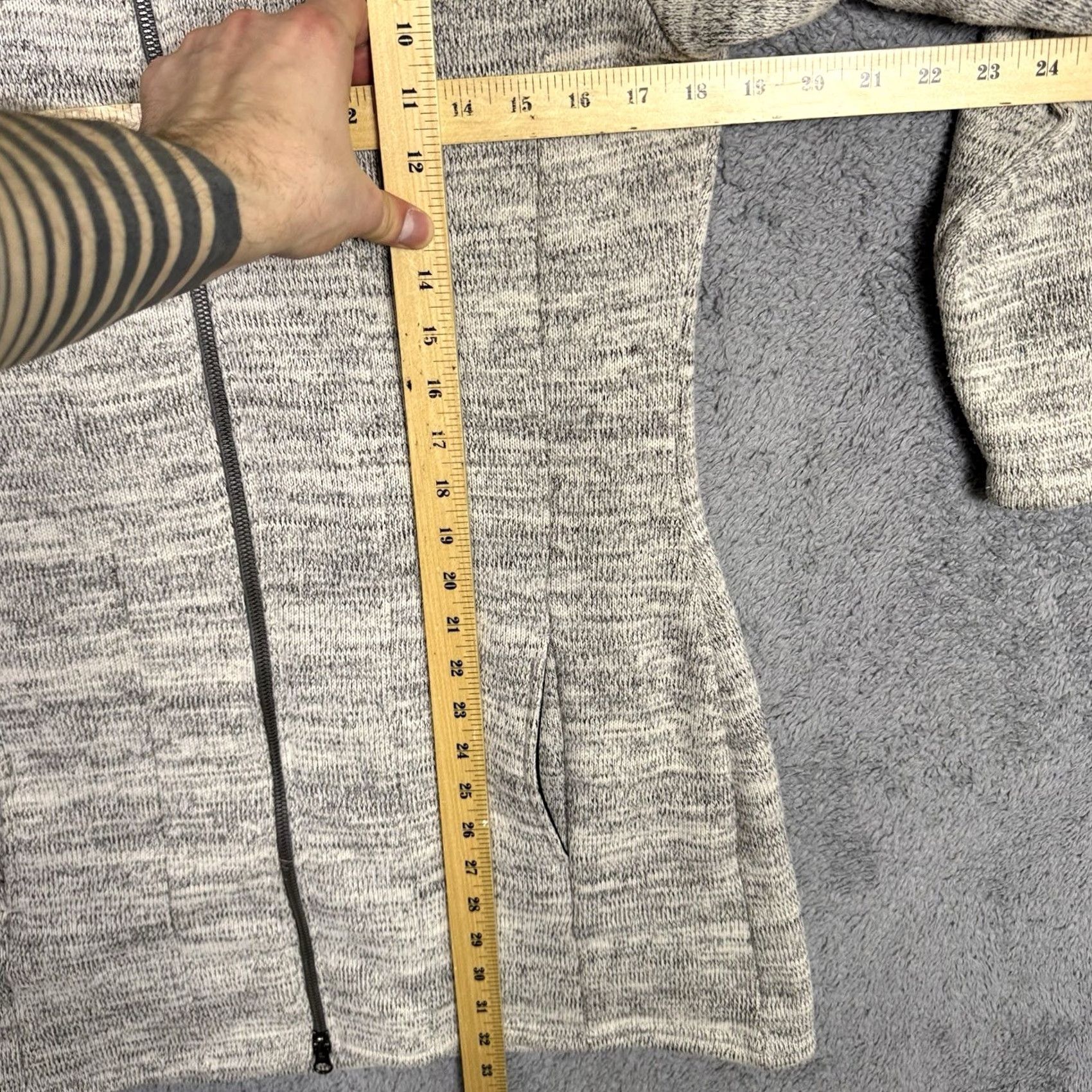 Vintage Kuhl Jacket Womens Medium Heather Cream Alaska Long Full Zip Sherpa 4235 Size M / US 6-8 / IT 42-44 - 6 Thumbnail