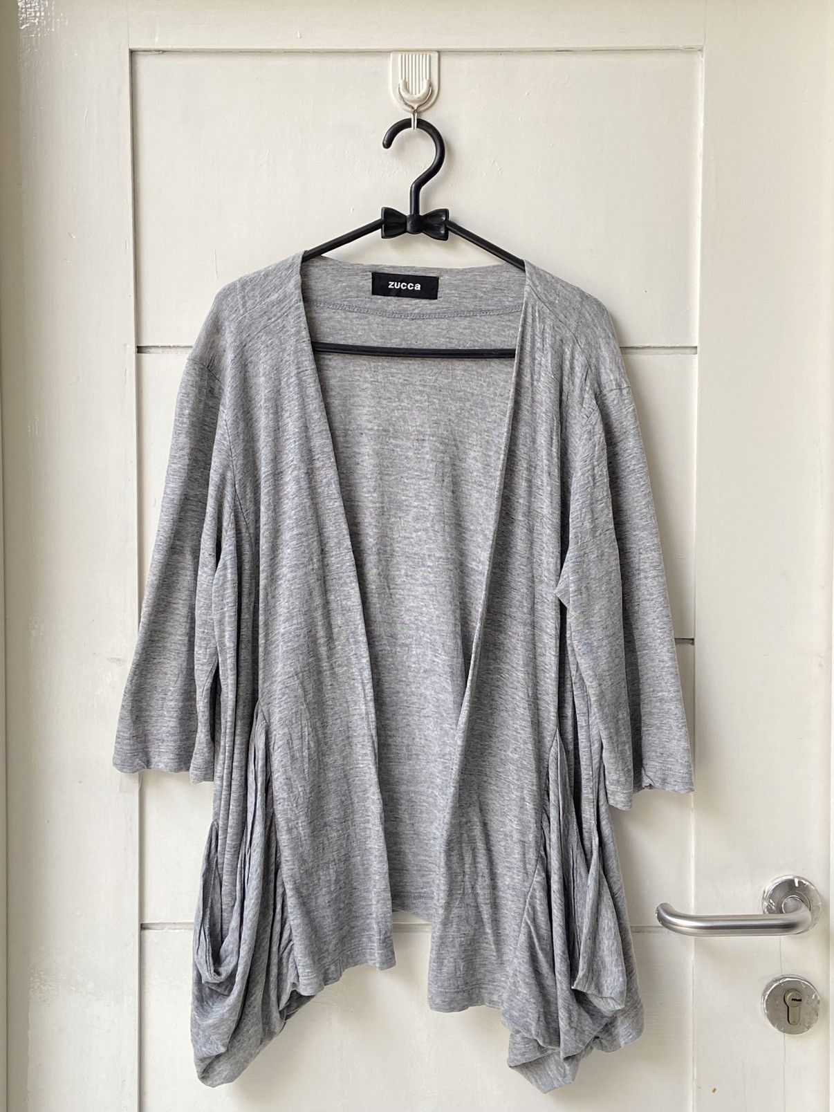 CABANE de ZUCCa × Issey Miyake × Zucca ZUCCA Grey Cardigan Size US M / EU 48-50 / 2 - 8 Thumbnail