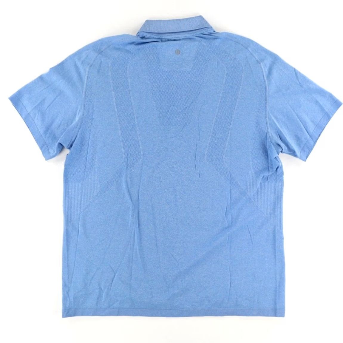 Lululemon Lululemon Metal Vent Tech Nylon Solid Polo Shirt Blue Men's 2XL Size US XXL / EU 58 / 5 - 4 Thumbnail