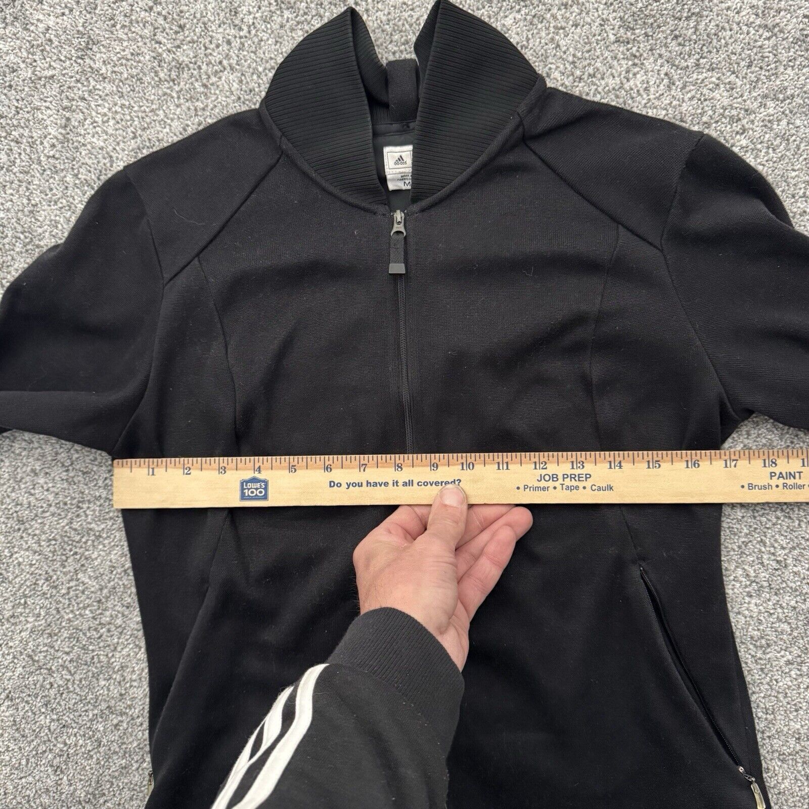 Adidas Adidas Knit Jacket Womens M Full Zip Streetwear 2011 Fitted Size M / US 6-8 / IT 42-44 - 6 Thumbnail