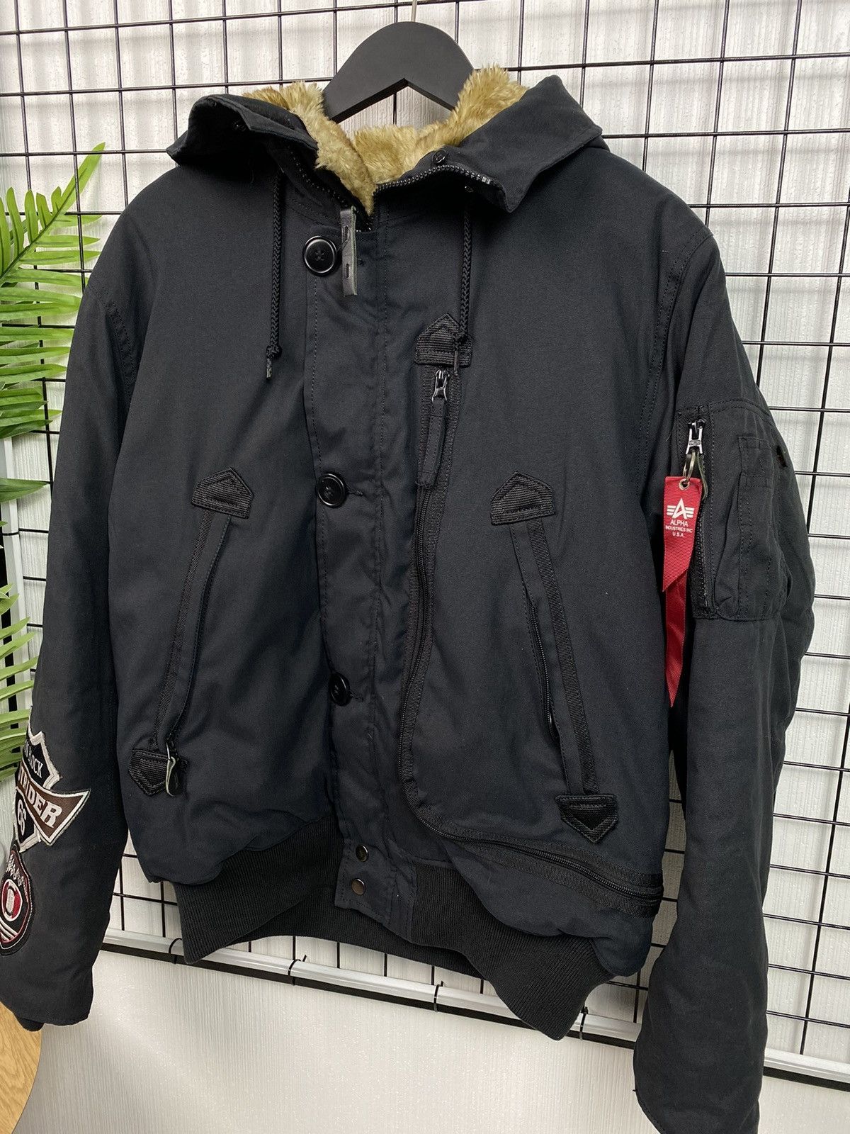 Alpha Industries × Vintage Steals🔥Vintage ALPHA INDUSTRIES Parka Bomber Jacket Men XL Size US XL / EU 56 / 4 - 5 Thumbnail