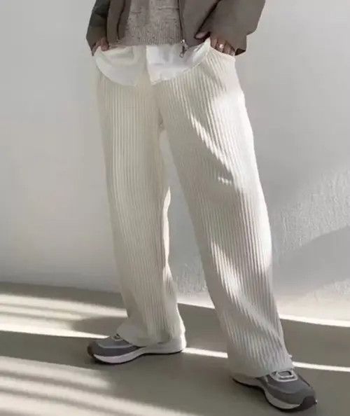 image of Pants Velvet Vintage in White, Men's (Size 32)