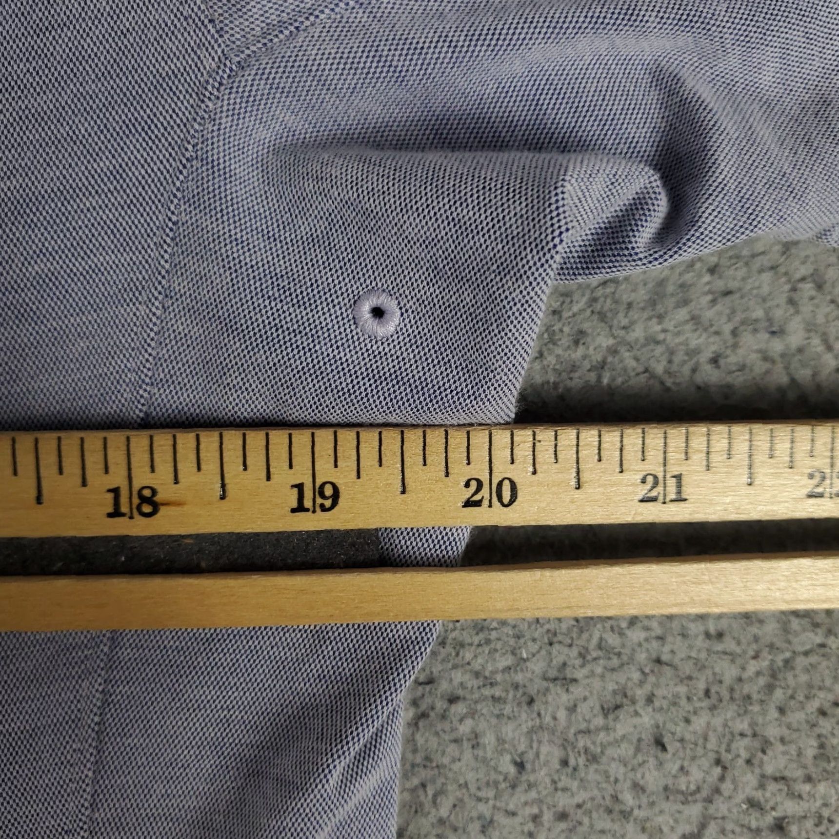 Lululemon Lululemon Shirt Mens Size Small Blue Stretch Pocket Button Up Short Sleeve Size US S / EU 44-46 / 1 - 5 Thumbnail