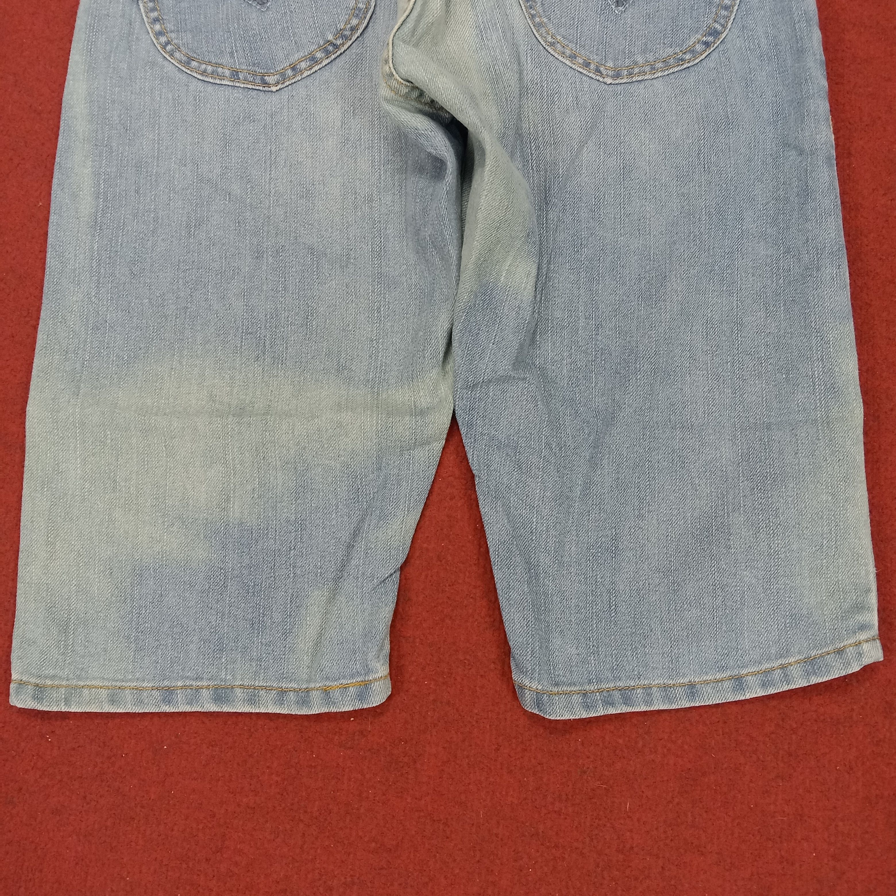 Levi's × Vintage Levis Streetwear Summer Surfing Style Short Jeans Size 31" - 6 Thumbnail