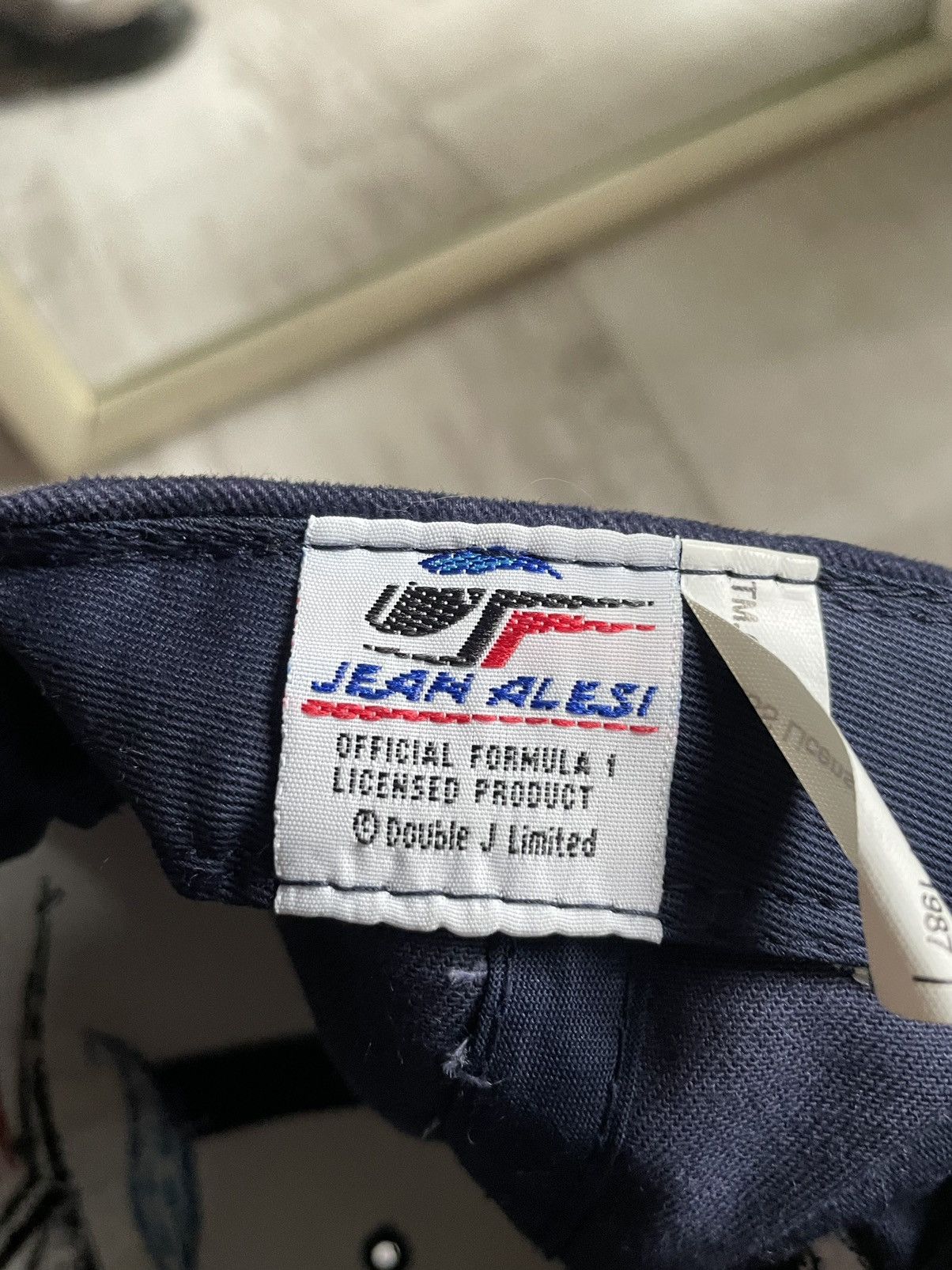 Formula 1 × Vintage Vintage Jean Alesi 1987 Formula 1 Racing Hat Cap VERY RARE Size ONE SIZE - 8 Thumbnail