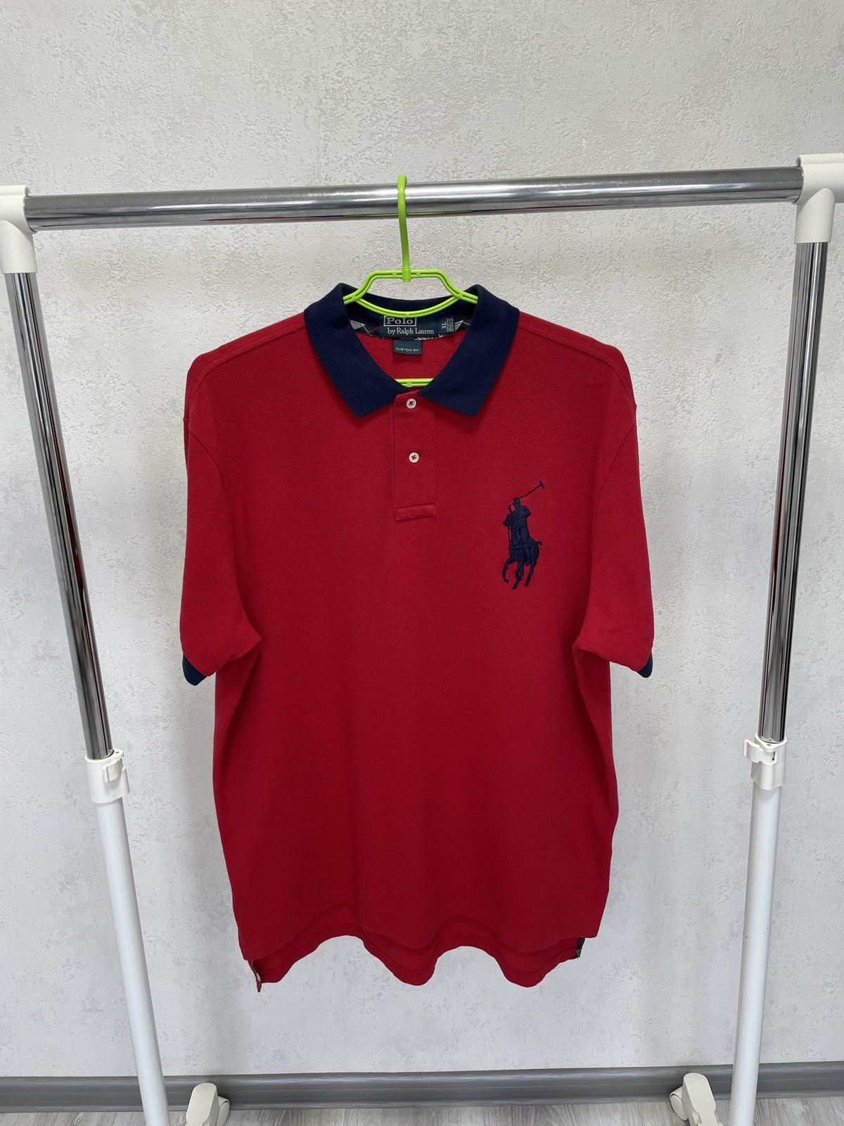 Polo Ralph Lauren × Ralph Lauren × Vintage Vintage Y2K Polo Ralph Lauren Polo Shirt Big Pony Logo Size US XL / EU 56 / 4 - 1 Thumbnail