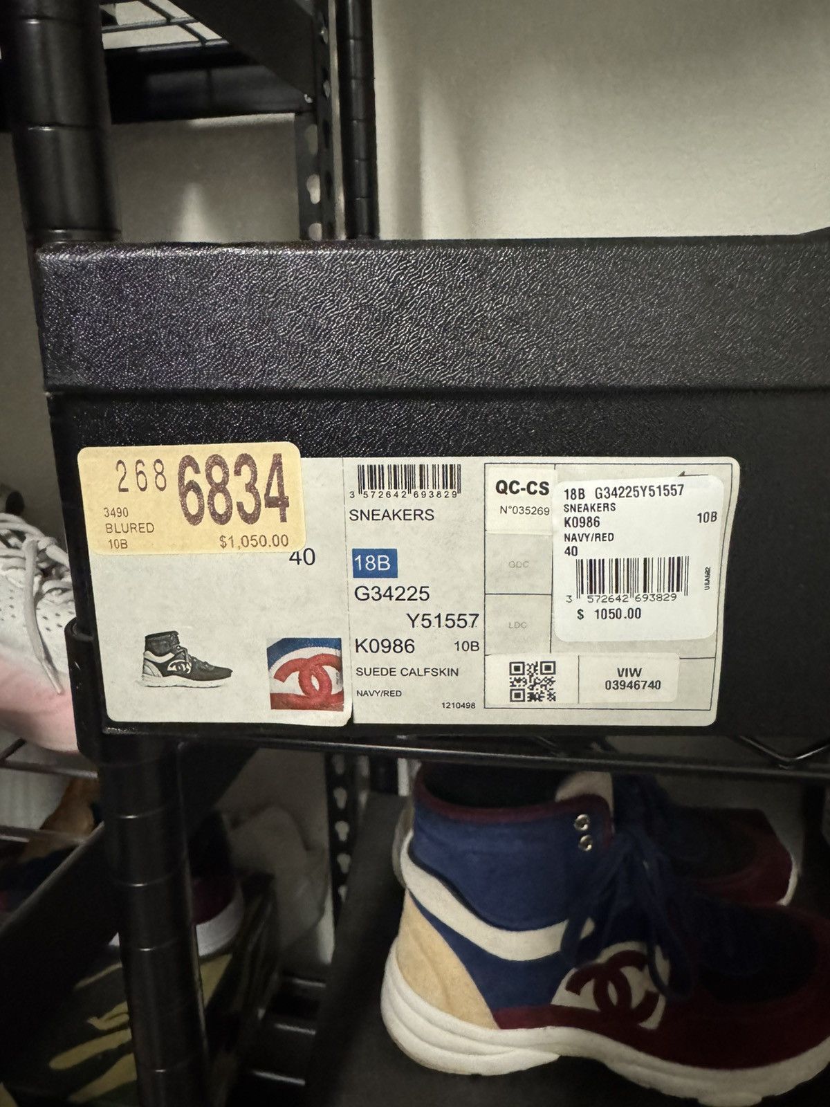 Chanel Chanel trainer sneakers size 40 Size US 8 / EU 41 - 7 Thumbnail