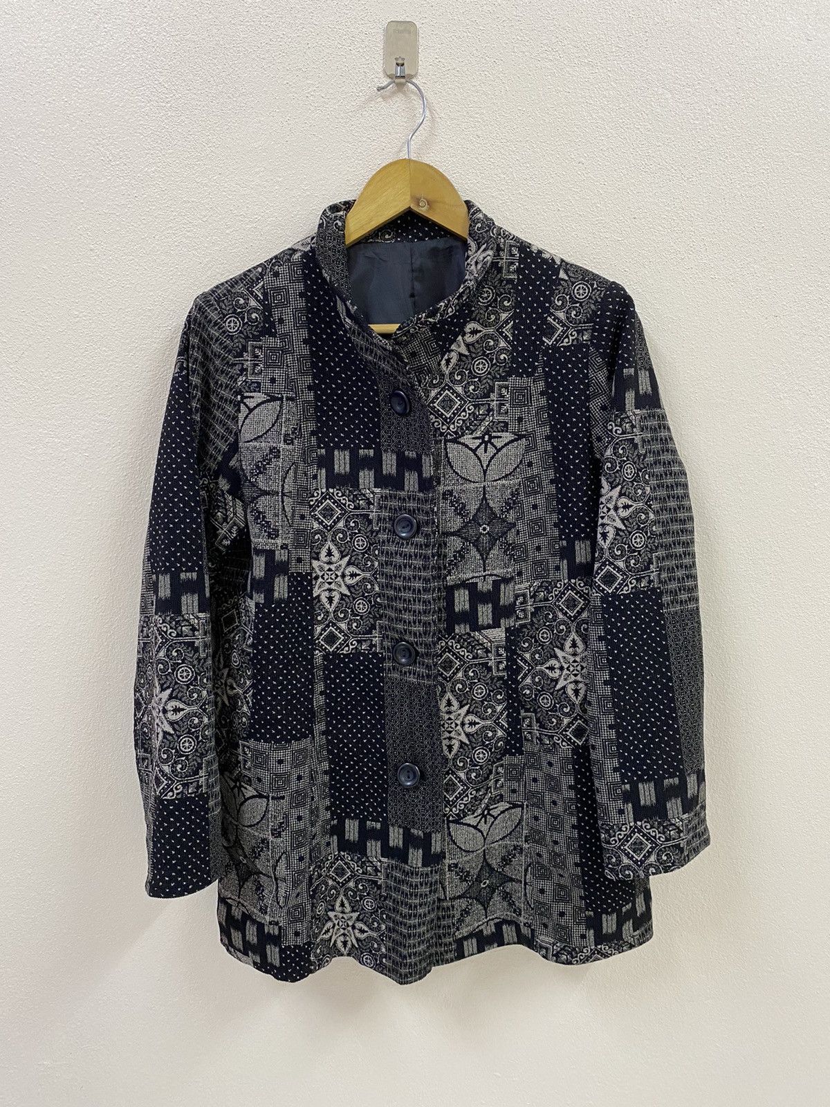 Japanese Brand × Vintage High Fashion Japanese Brand Jacket Size L / US 10 / IT 46 - 1 Thumbnail