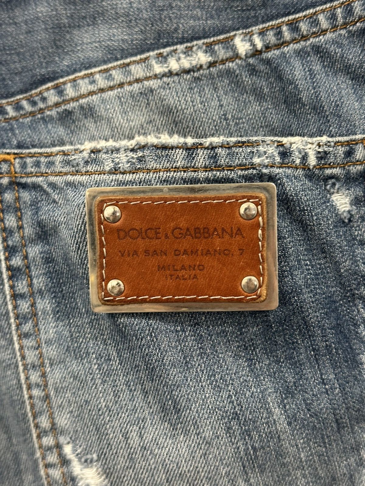 Dolce & Gabbana Dolce and Gabanna Denim Jeans Size 44 Size US 31 - 9 Thumbnail