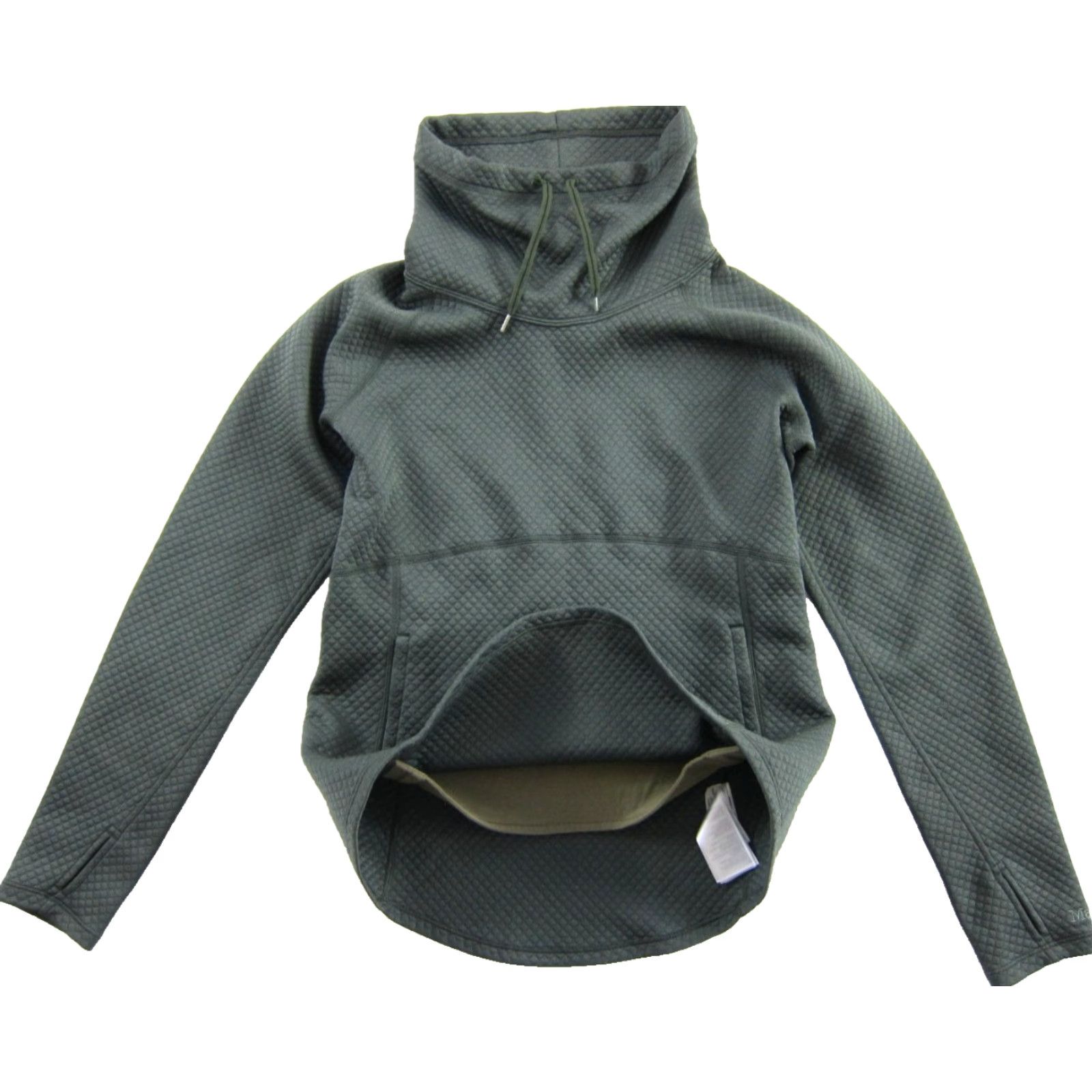 Marmot Marmot Green Waffle Cowl Neck Front Pocket Pullover Sweatshirt Women Medium Size M / US 6-8 / IT 42-44 - 3 Thumbnail