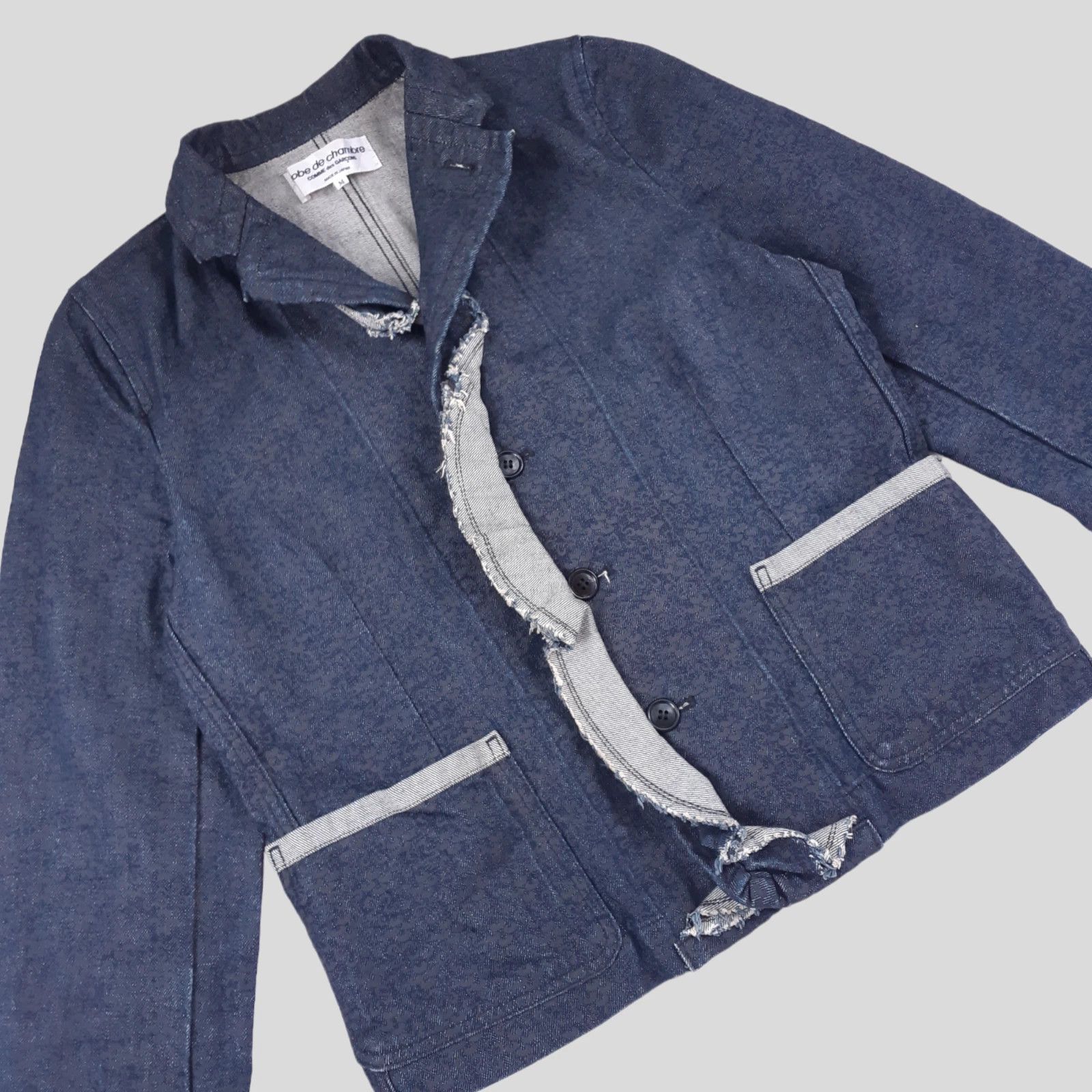 Comme des Garcons Robe De Chambre Comme Des Garcons 2001 Blue Denim Jacket Size M / US 6-8 / IT 42-44 - 2 Thumbnail