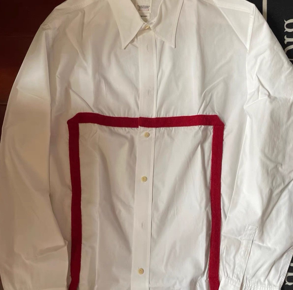 image of Visvim V+V 5-Nation Shirt L/s Shirt in White, Men's (Size Large)