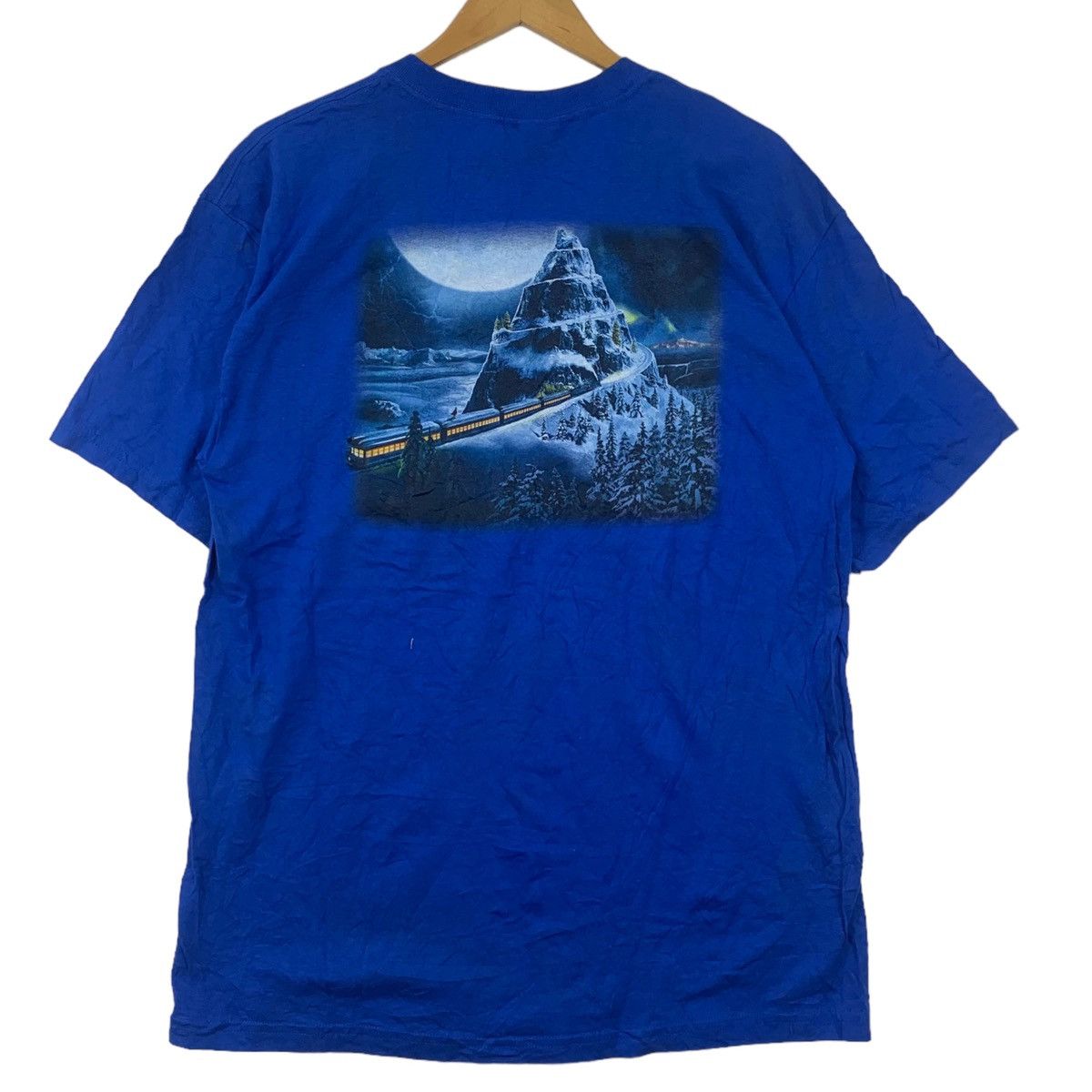 Vintage 2004 THE POLAR EXPRESS Movie Film Cartoon Tee Shirt