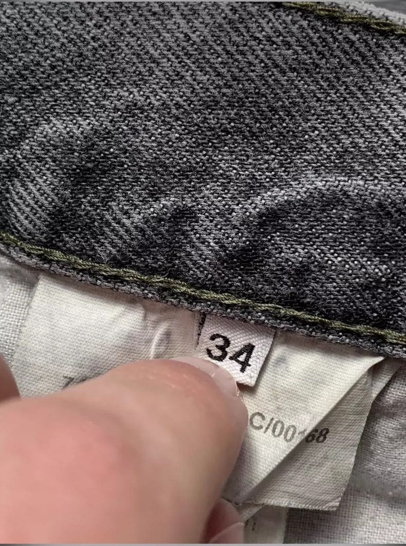 Helmut Lang HELMUT LANG Water-washed grey straight jeans Size US 34 / EU 50 - 8 Thumbnail