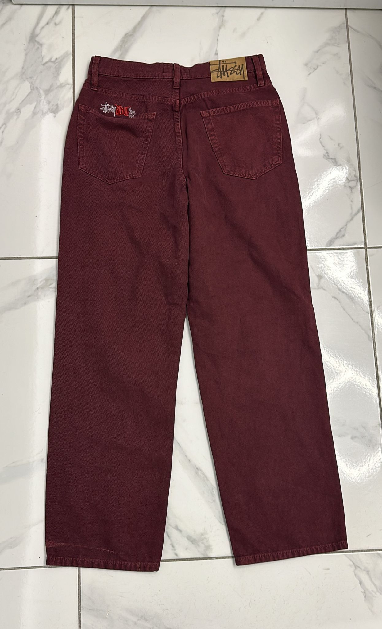 パンツ 80s 90s OLD STUSSY Red line denim pants 80s 90s OLD STUSSY Red line denim pants 90s Vintage Stussy Heavy