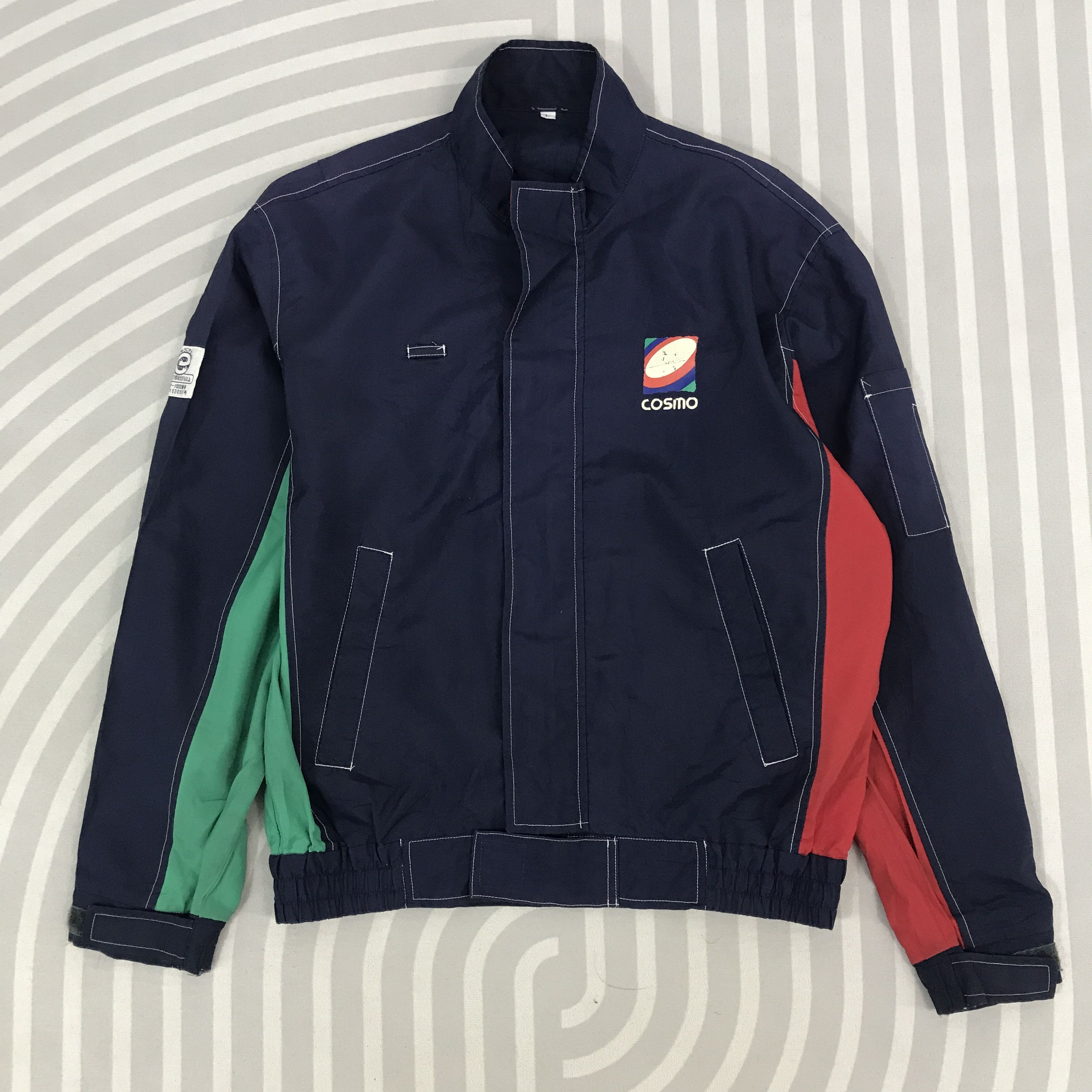 Japanese Brand × Vintage Vintage Cosmo auto service staff Racing Jacket Size US XL / EU 56 / 4 - 2 Thumbnail