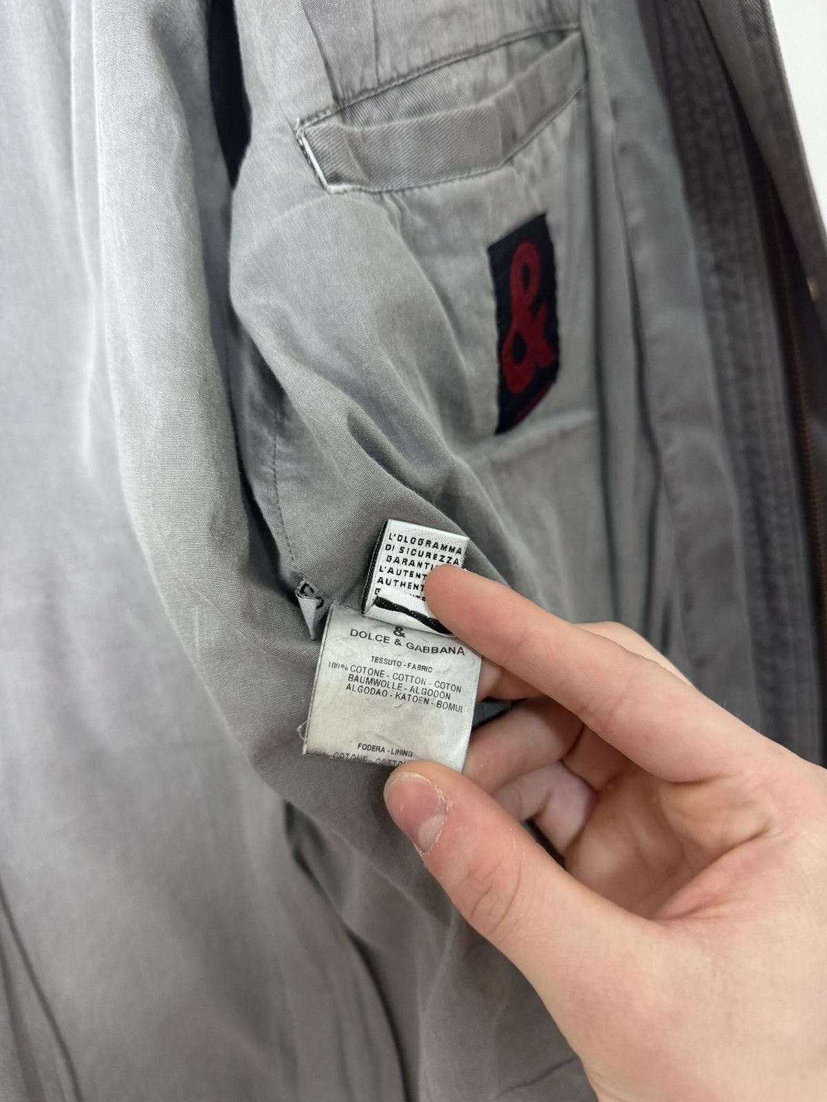 Dolce & Gabbana AW2003 Dolce & Gabbana Faded Bondage Utility Cargo Jacket Size US L / EU 52-54 / 3 - 20 Thumbnail
