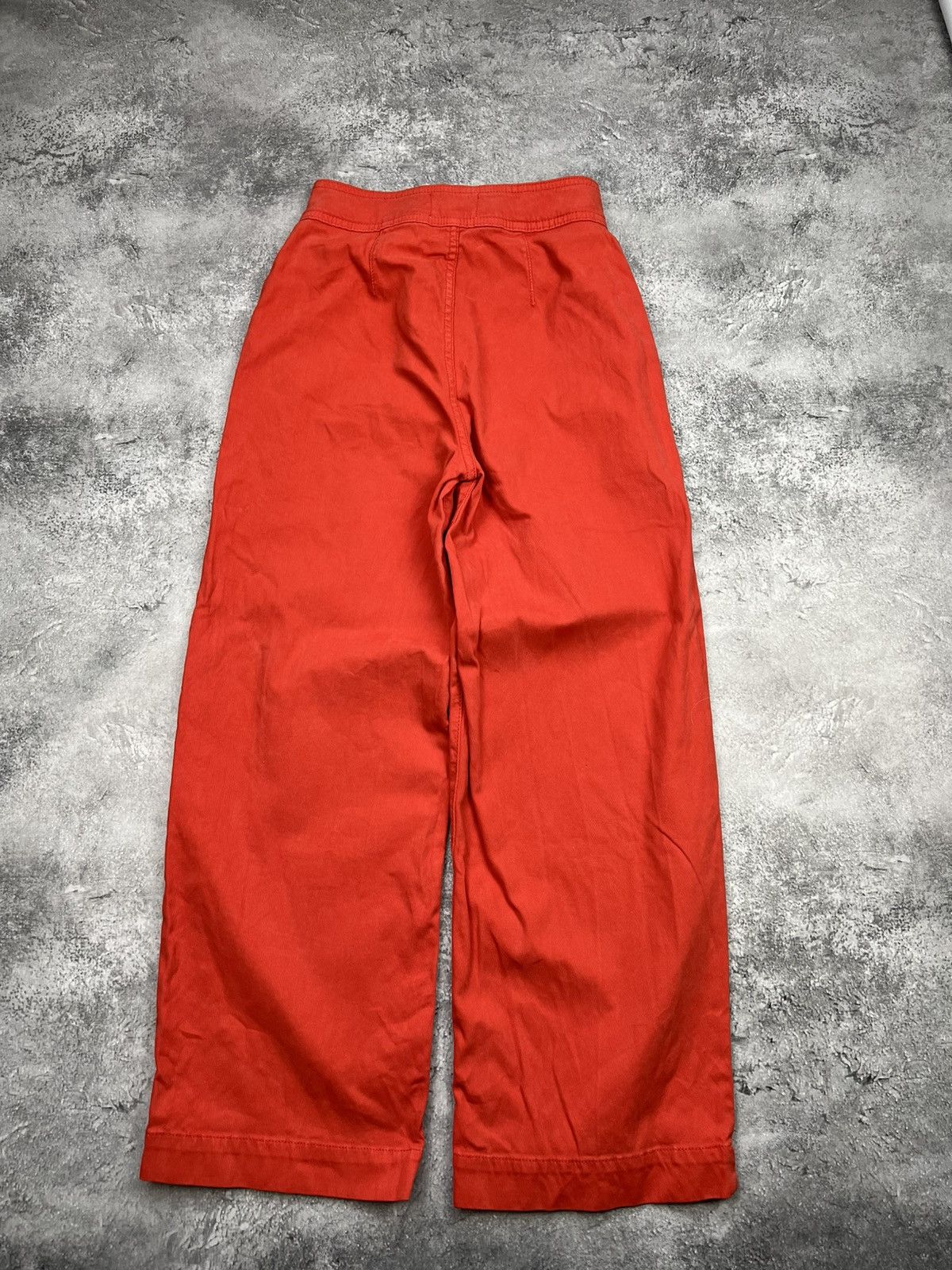 Sezane Sezane Red Denim Pants Wide Womens Size 24" / US 00 / IT 34 - 7 Thumbnail