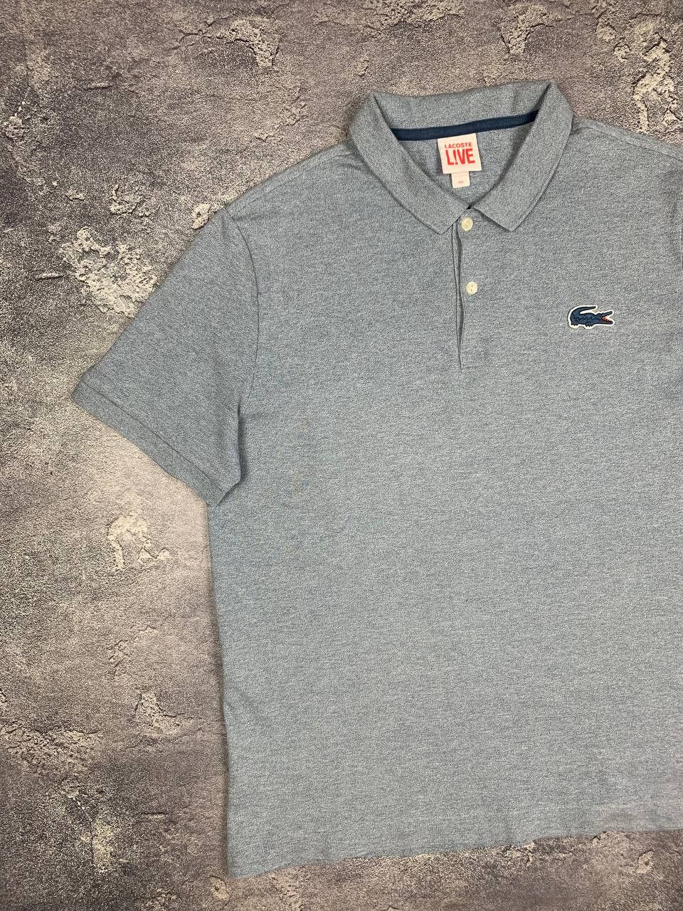 Lacoste Lacoste LIVE Men's Blue Polo Shirt Size 2XL (Fits XL) Size US XXL / EU 58 / 5 - 2 Thumbnail
