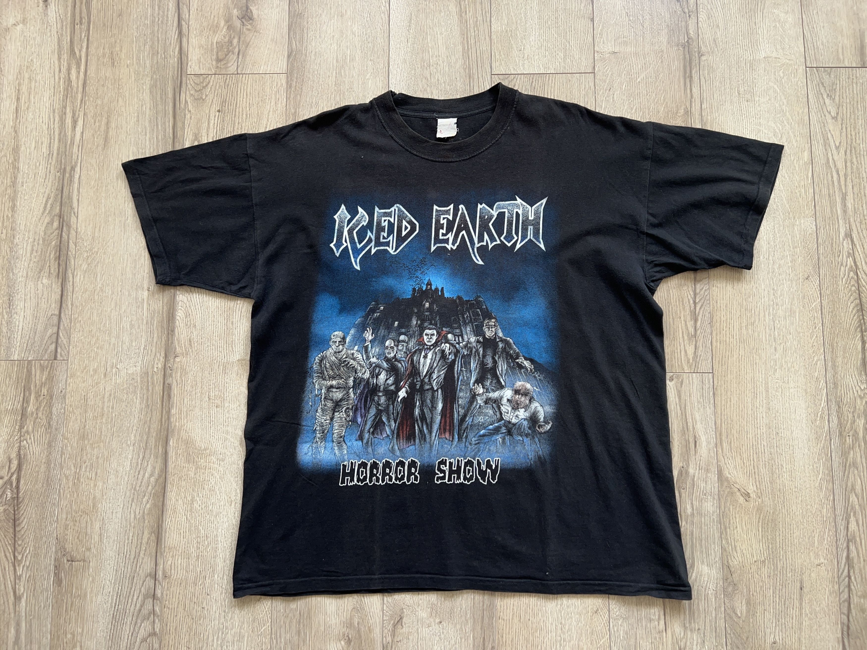 Band Tees × Vintage VERY RARE 2001 Iced Earth 'Horror Show: Damien
