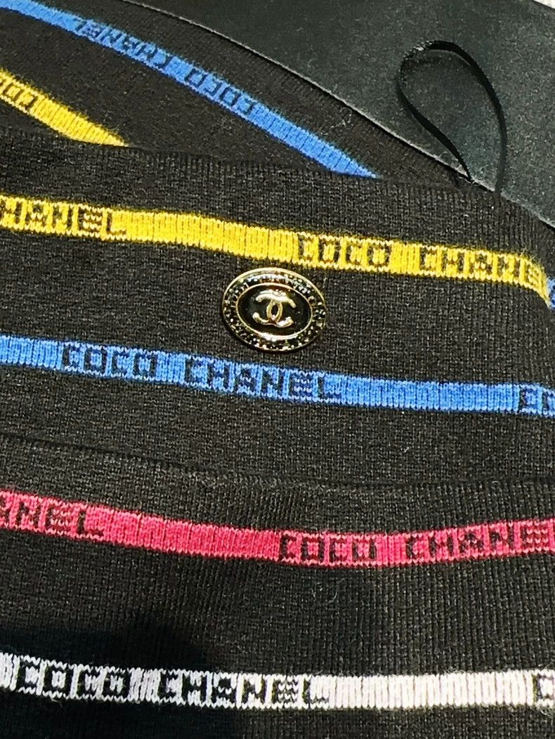 Chanel Chanel Letter logo striped skirt Size 25" / US 0 / IT 36 - 3 Thumbnail