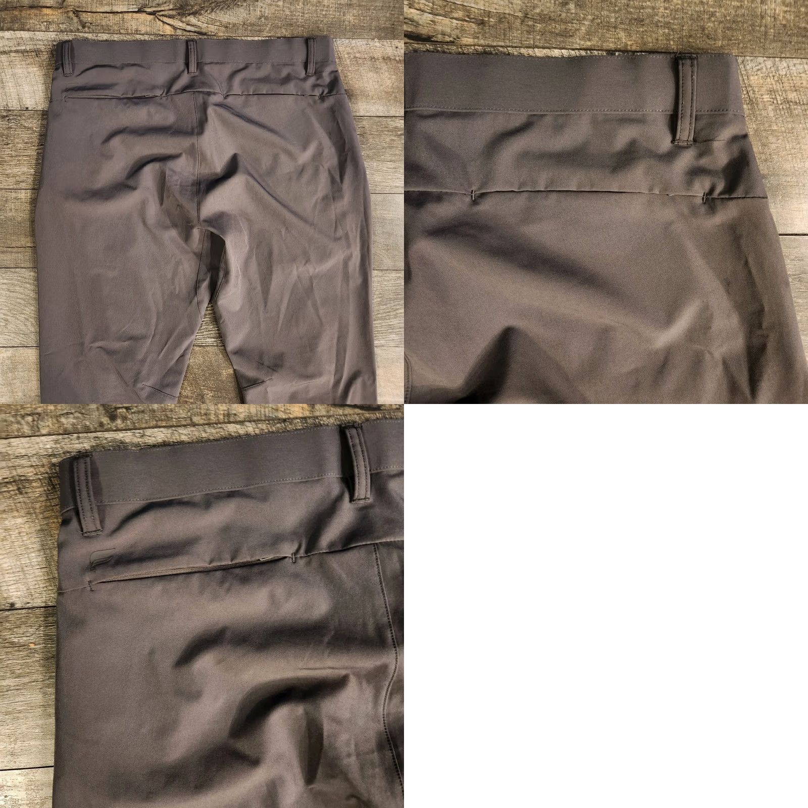 Fabletics Fabletics The Only Pants Mens Large 34x30 Gray Performance Stretch Size US 33 - 8 Thumbnail
