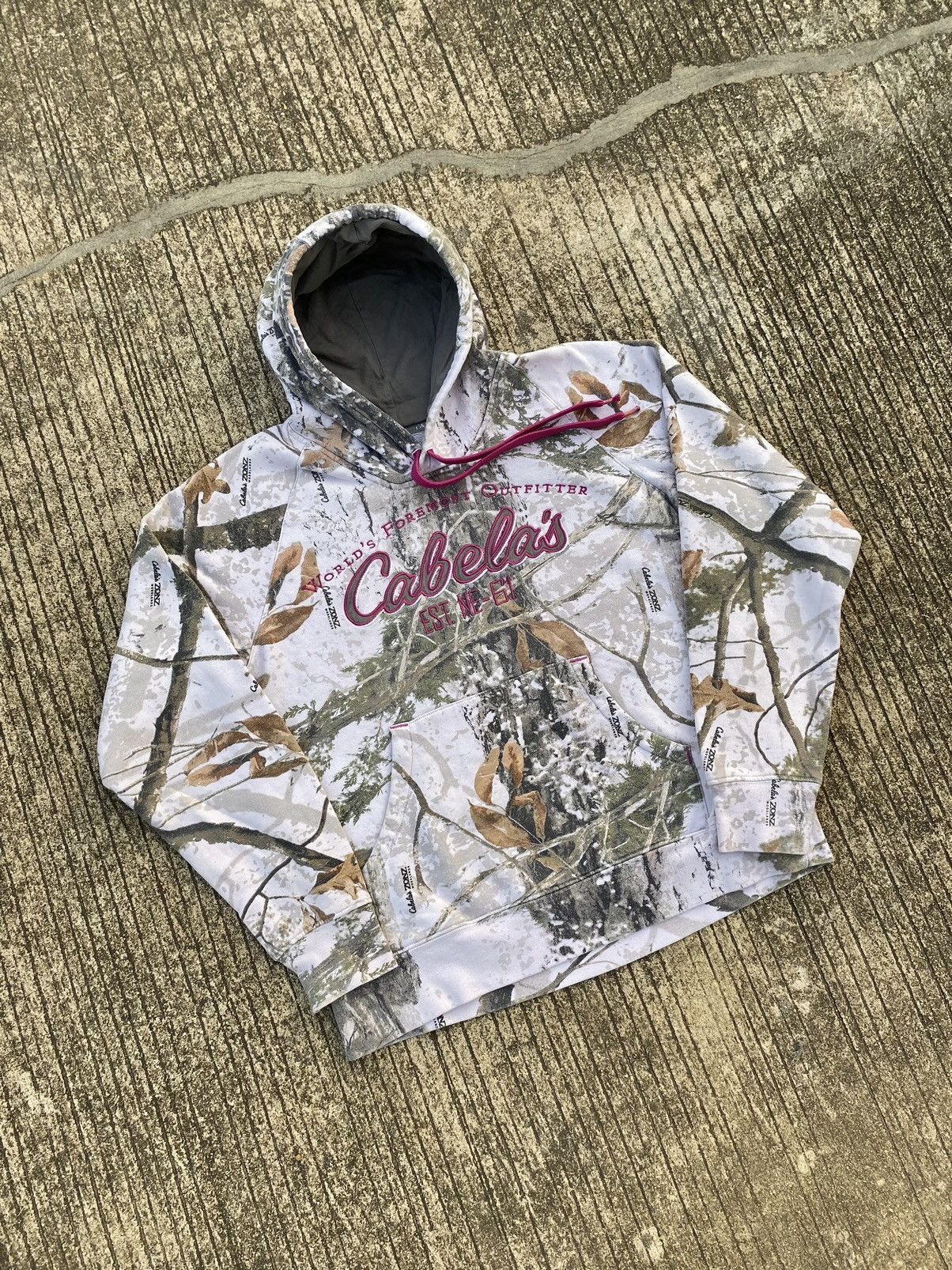 Realtree Vintage CABELA’S Realtree Hoodie Camo Size US L / EU 52-54 / 3 - 4 Thumbnail