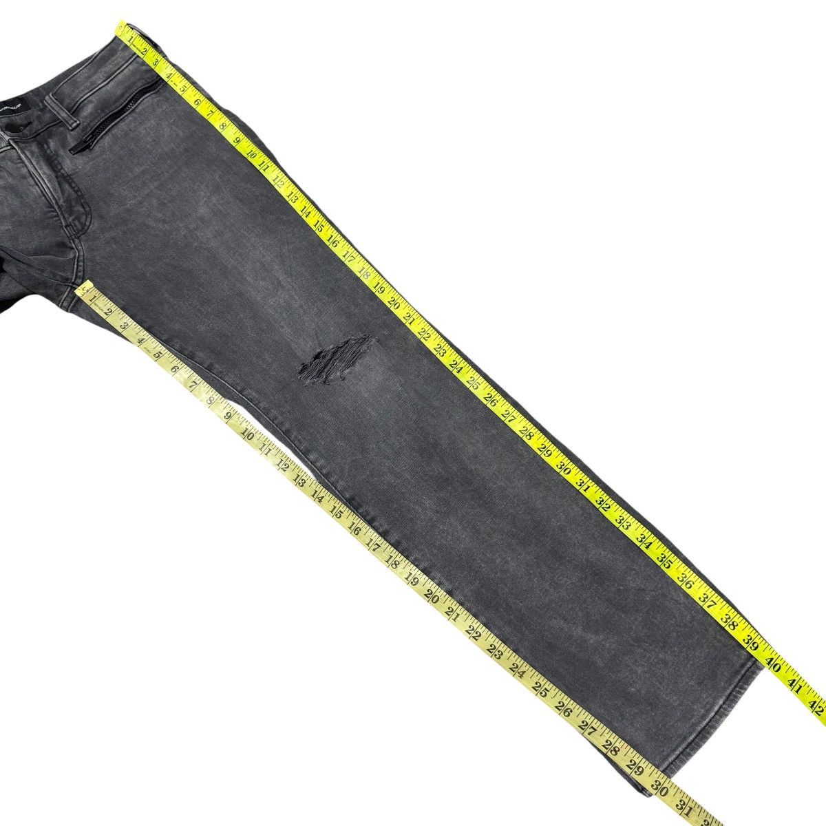 GU × Undercover Gu x Undercover Kosmic Noise Distressed Jeans Size US 31 - 18 Thumbnail
