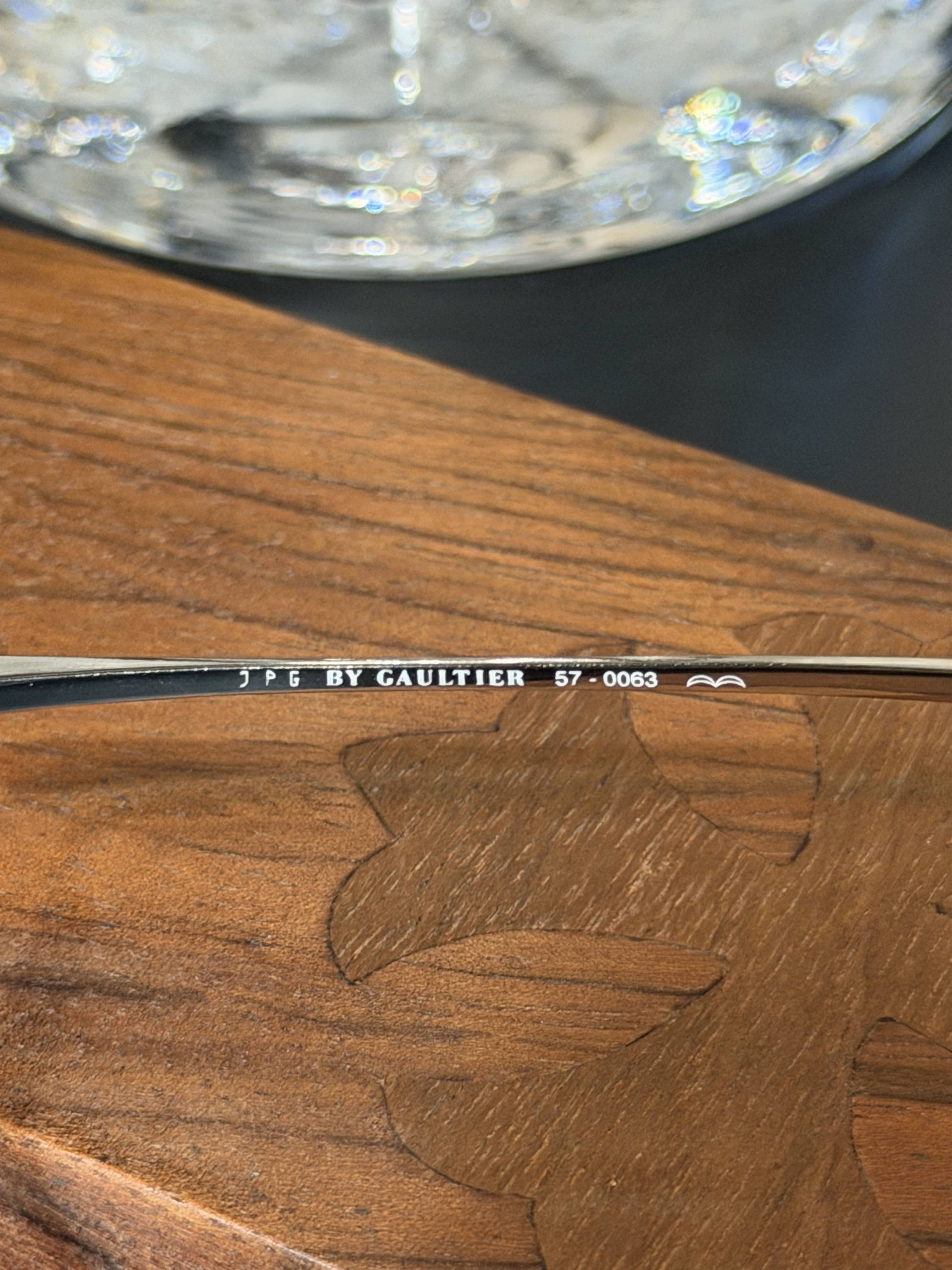 Jean Paul Gaultier Jean Paul Gaultier 57-0063 Half Rim Glasses Size ONE SIZE - 3 Thumbnail