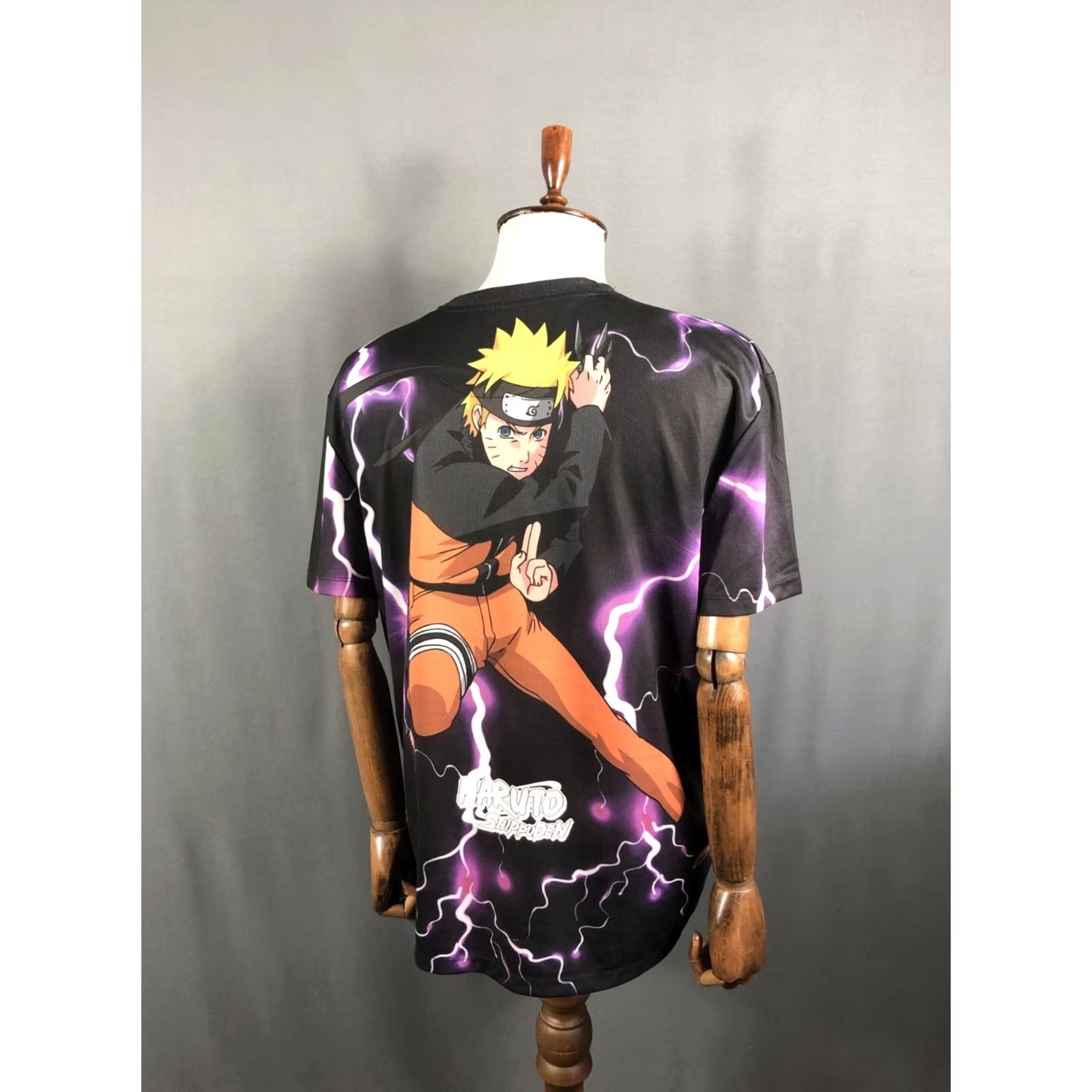 Vintage Naruto Shirt Men XL Black Printed Polyester Shippuden Vintage 2007 T-Shirt It’s Printed Size US XL / EU 56 / 4 - 3 Thumbnail