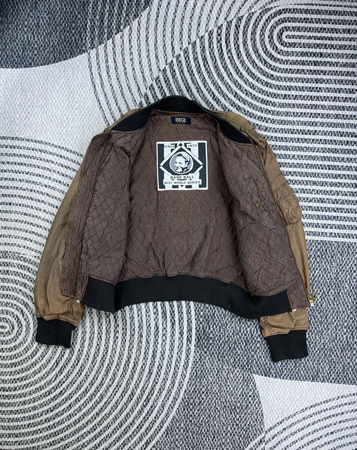 BIGI Vintage BIGI World Series Base Ball Bombers Jacket Size US L / EU 52-54 / 3 - 5 Thumbnail