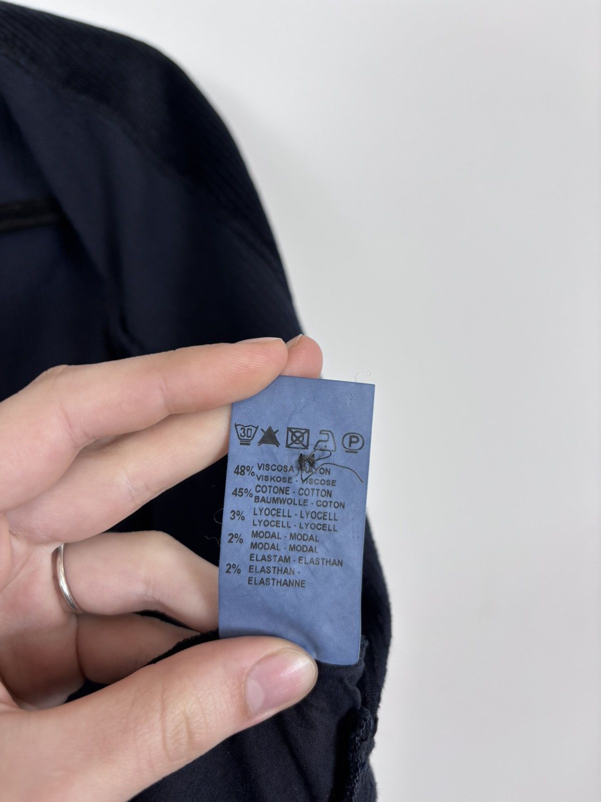 Transit Transit Par Such NWT Women’s Blue Corduroy Blazer Jacket Size L / US 10 / IT 46 - 14 Thumbnail