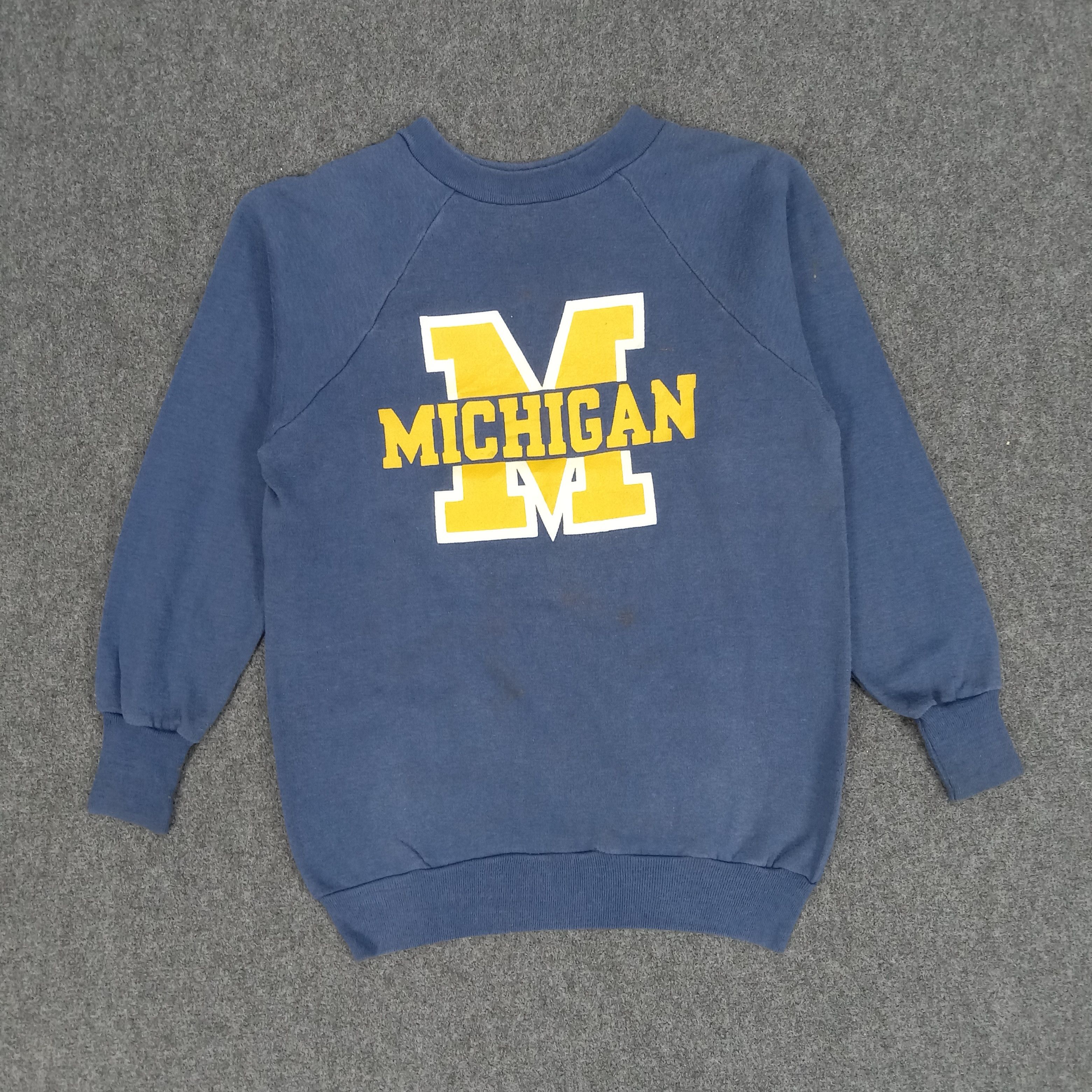 NFL × Vintage Vintage 90's Michigan American Sport Style Sweatshirt Size US XS / EU 42 / 0 - 1 Thumbnail