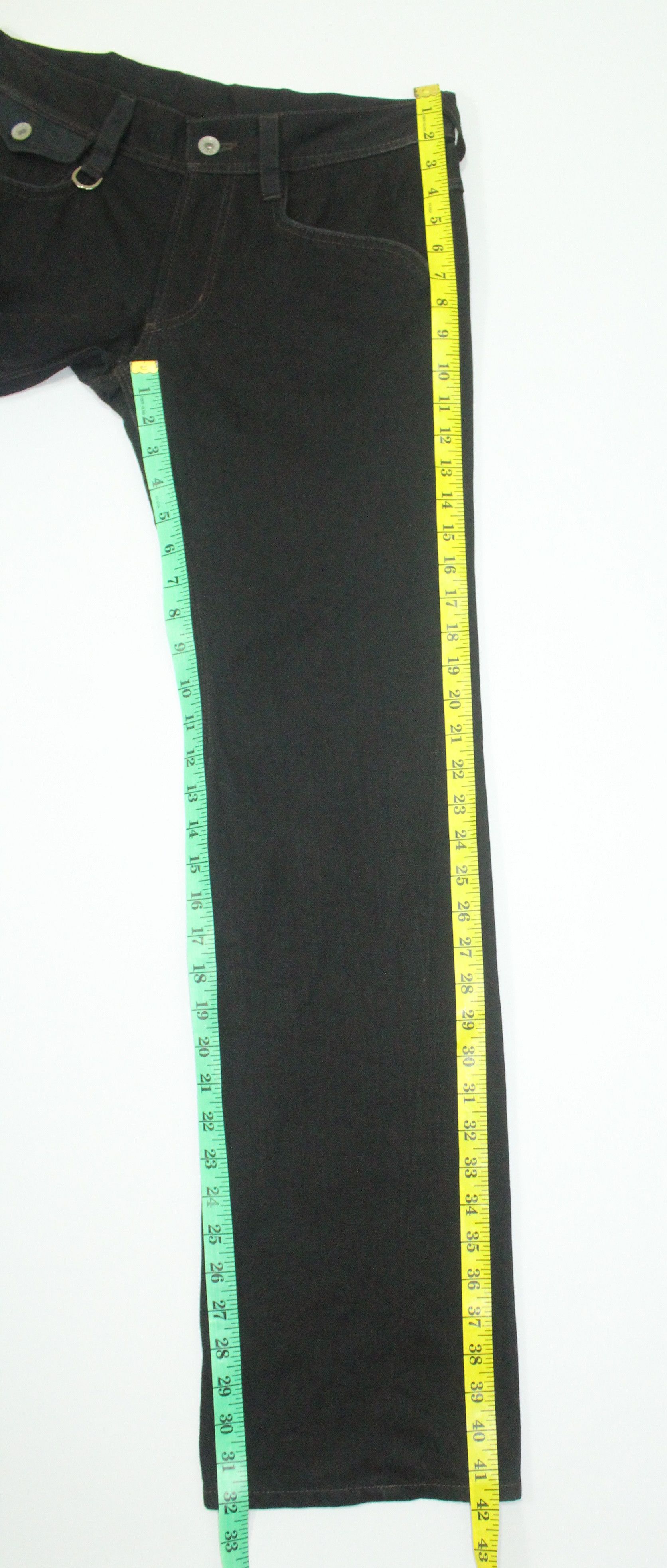 Japanese Brand Lace Up Pockets HIDEWAY Nicole Spiral Inseam Size US 32 / EU 48 - 21 Thumbnail
