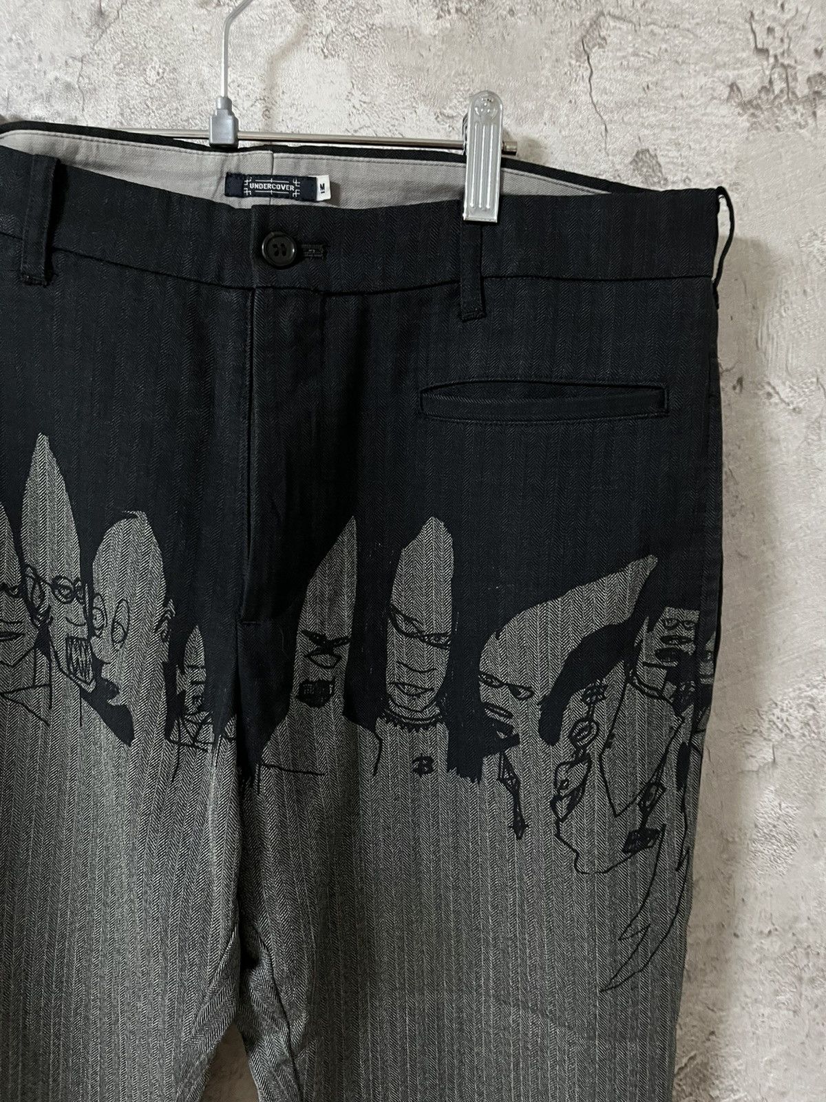 Undercover Undercover × Futura 2001AW Cartoon Trousers Size US 30 / EU 46 - 4 Thumbnail