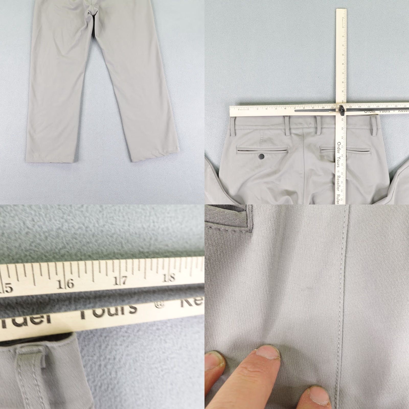 Carhartt Proof Pants Mens 32 Gray Nomad Huckberry Performance Flex Chino 4 Way Stretch Chino Pants Mens 32 Gray 4 Way Stretch Size US 32 / EU 48 - 8 Thumbnail